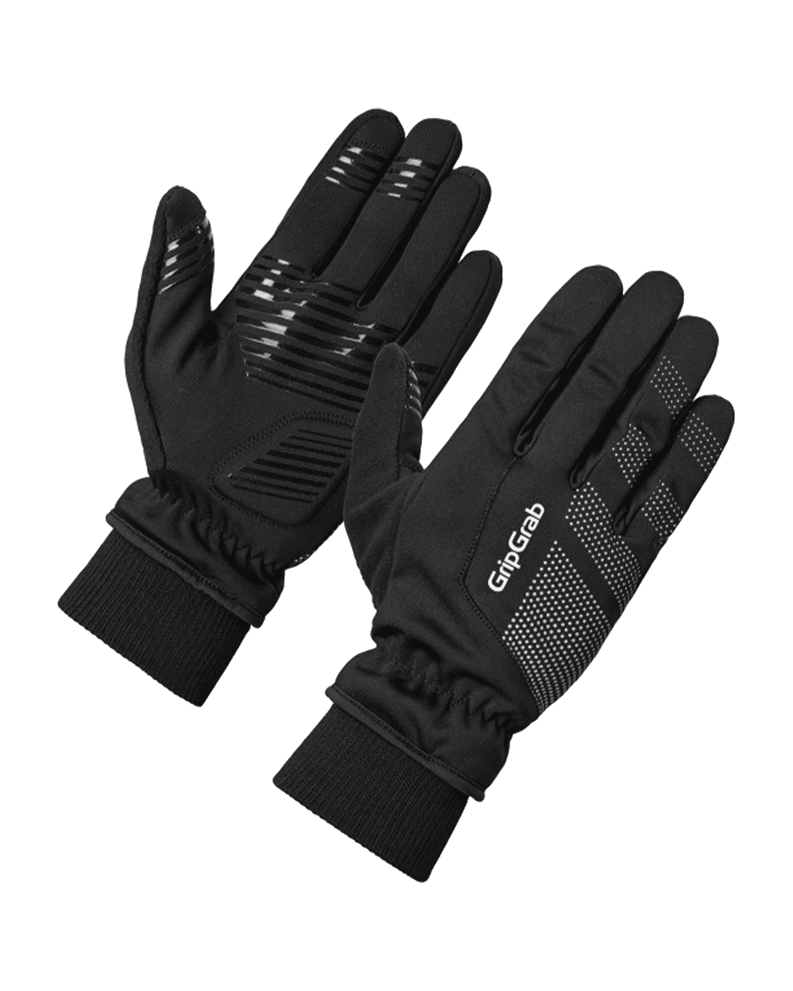 RIDE Windproof Winter Gloves 2 Black