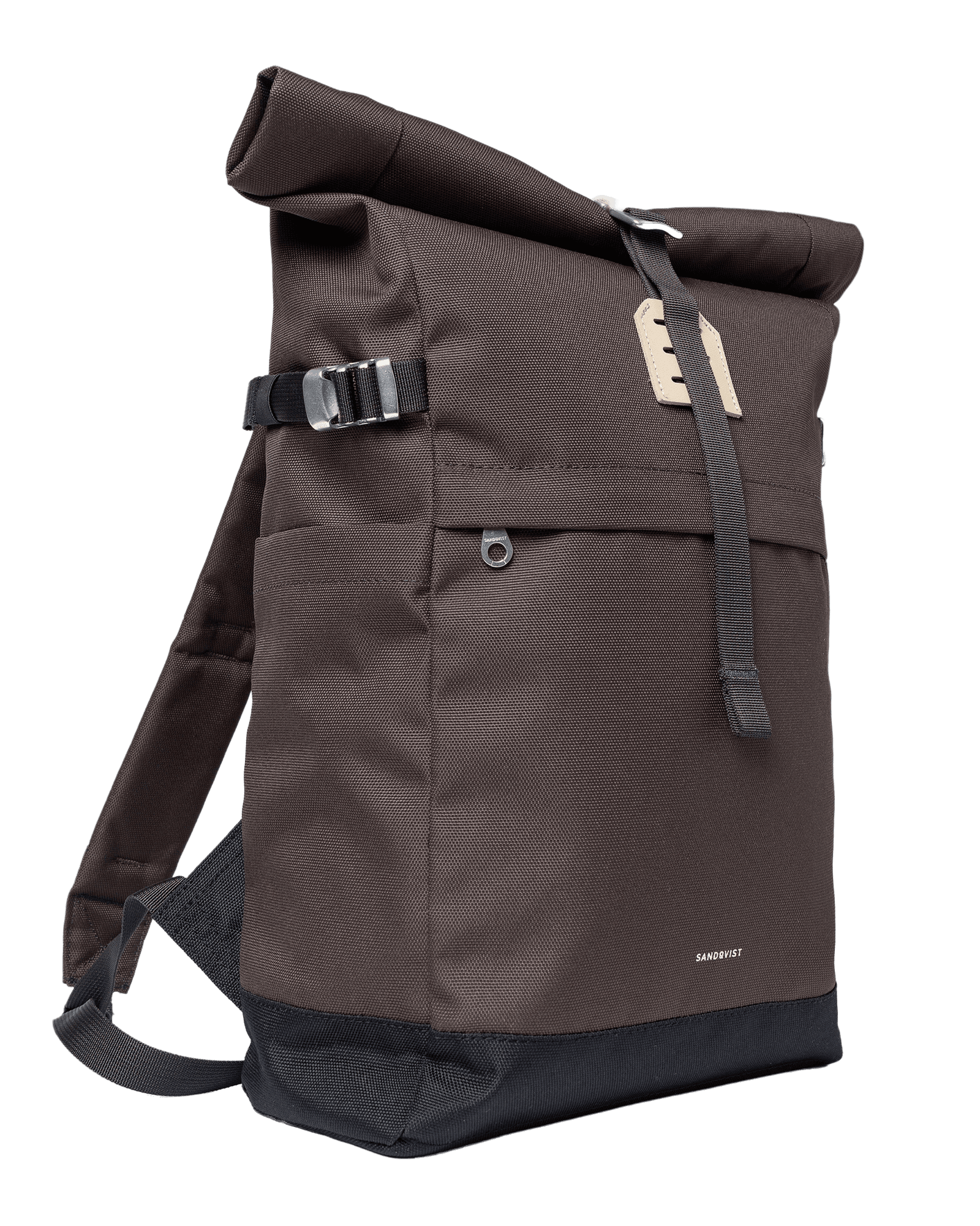 Brown with natural leather