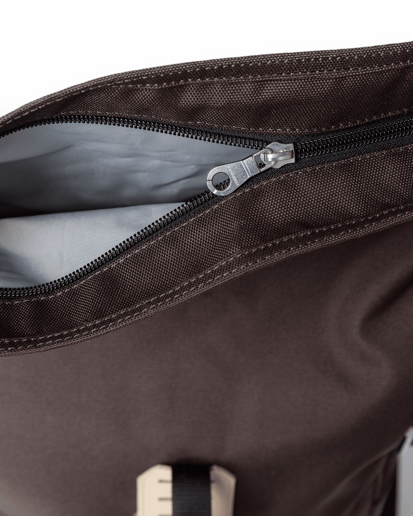 Brown with natural leather