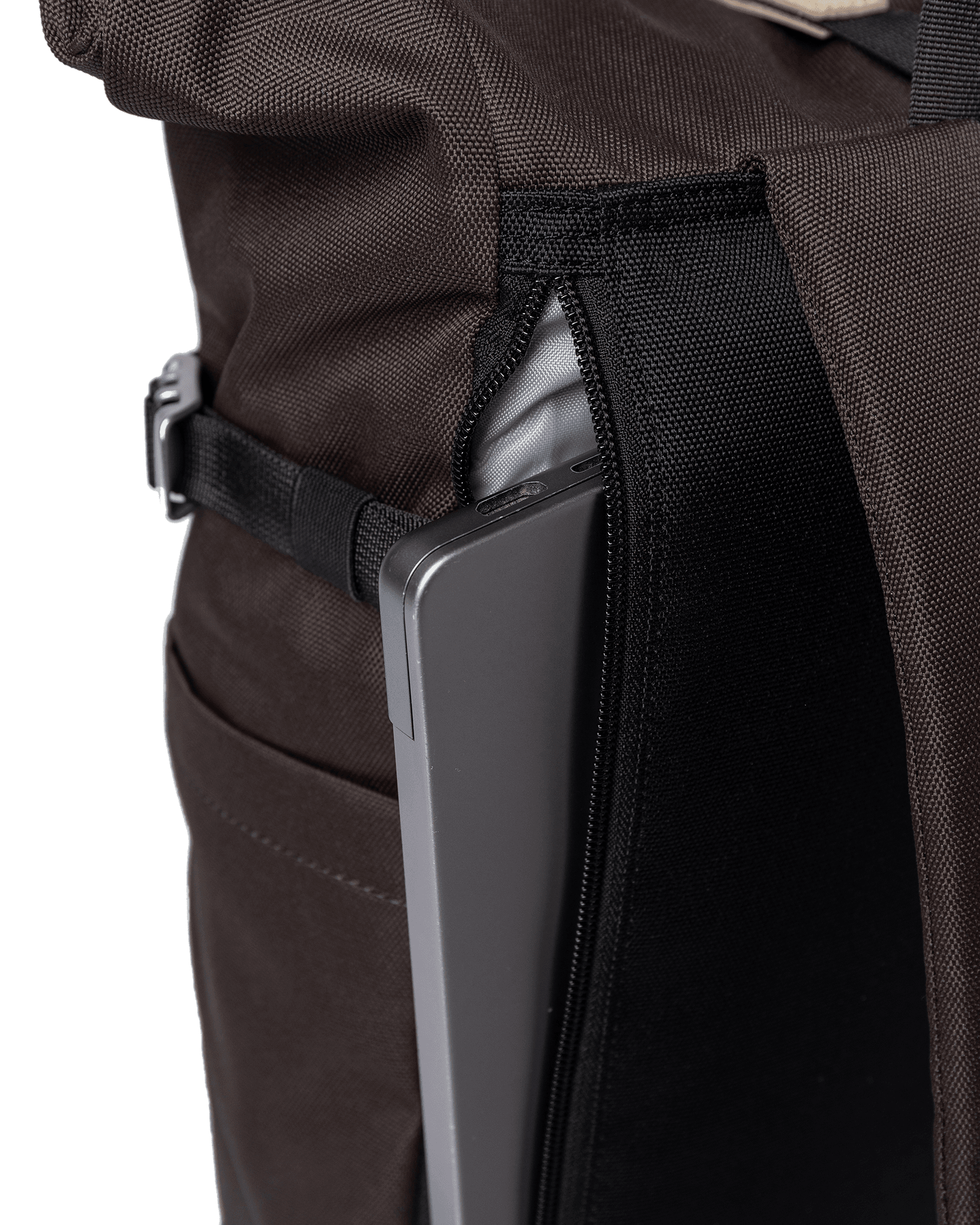 Brown with natural leather