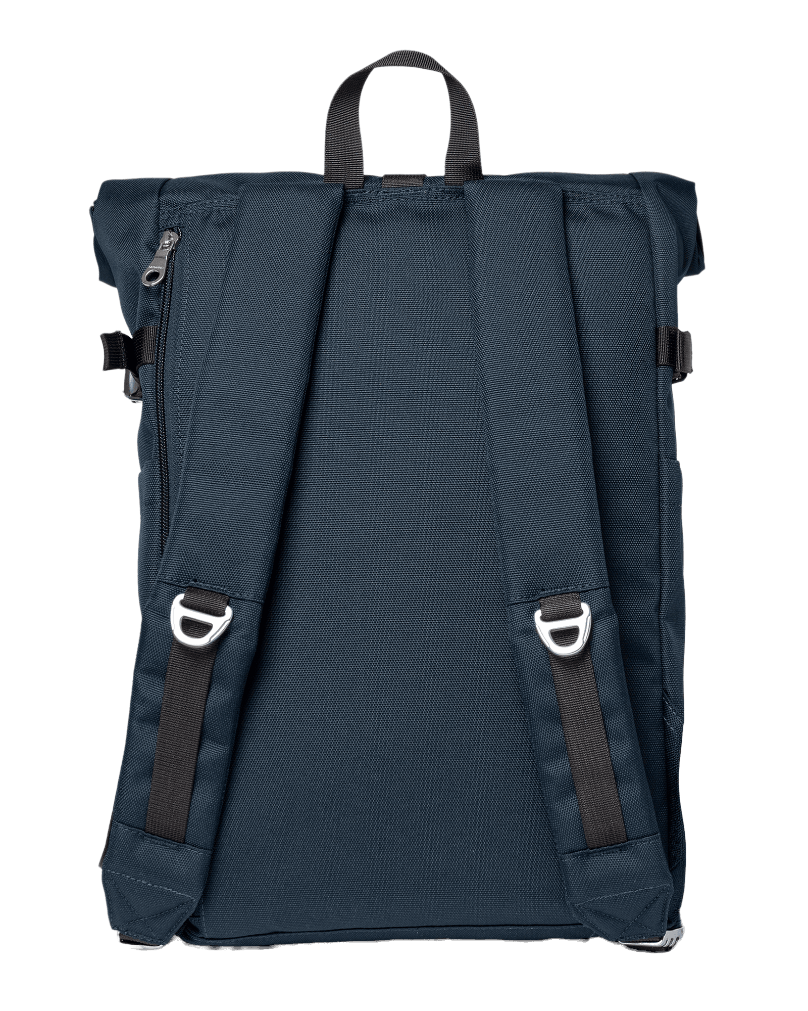 Navy with black leather