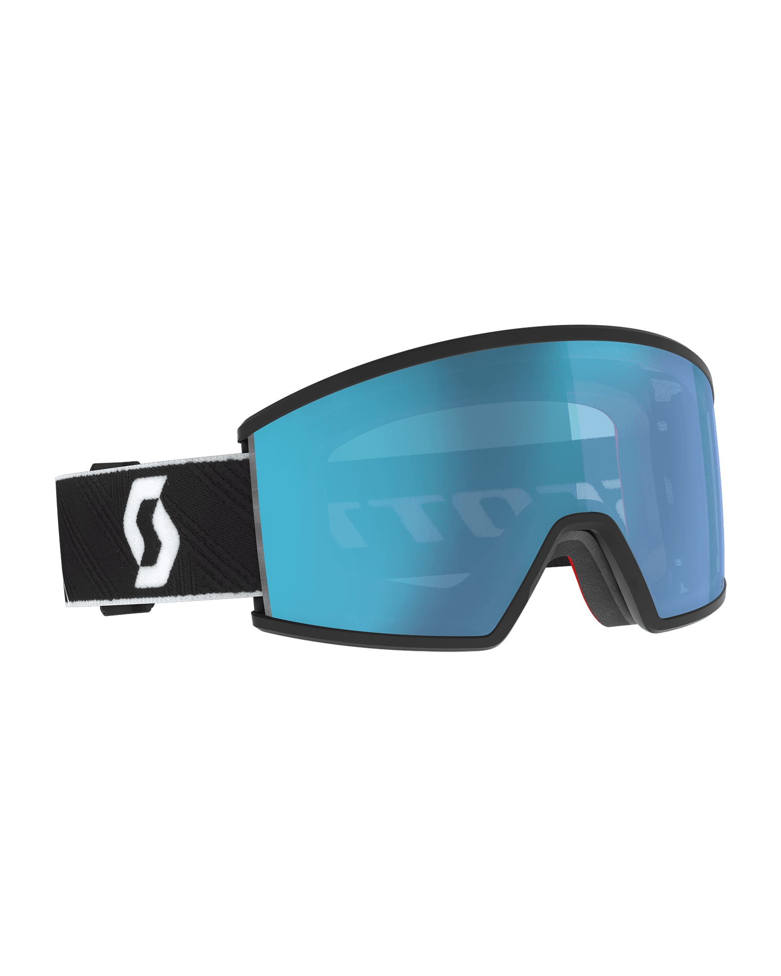 Ambit Goggle Black/White Aurora Green Chrome