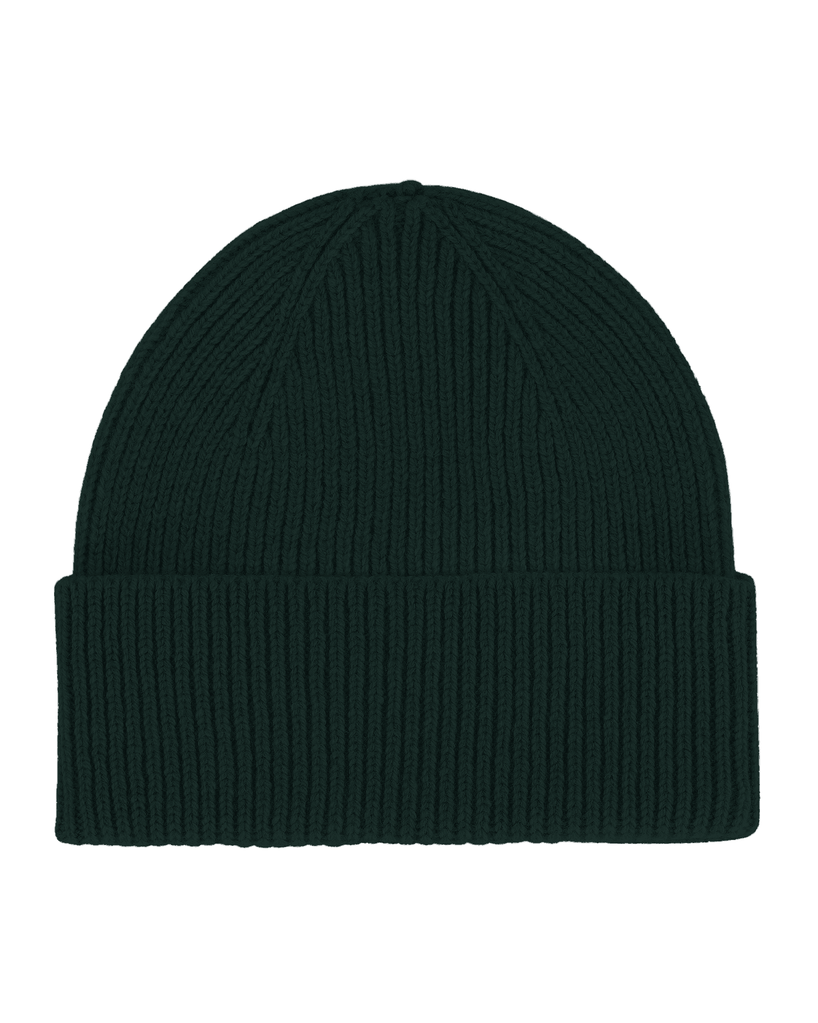 Merino Wool Beanie Emerald Green