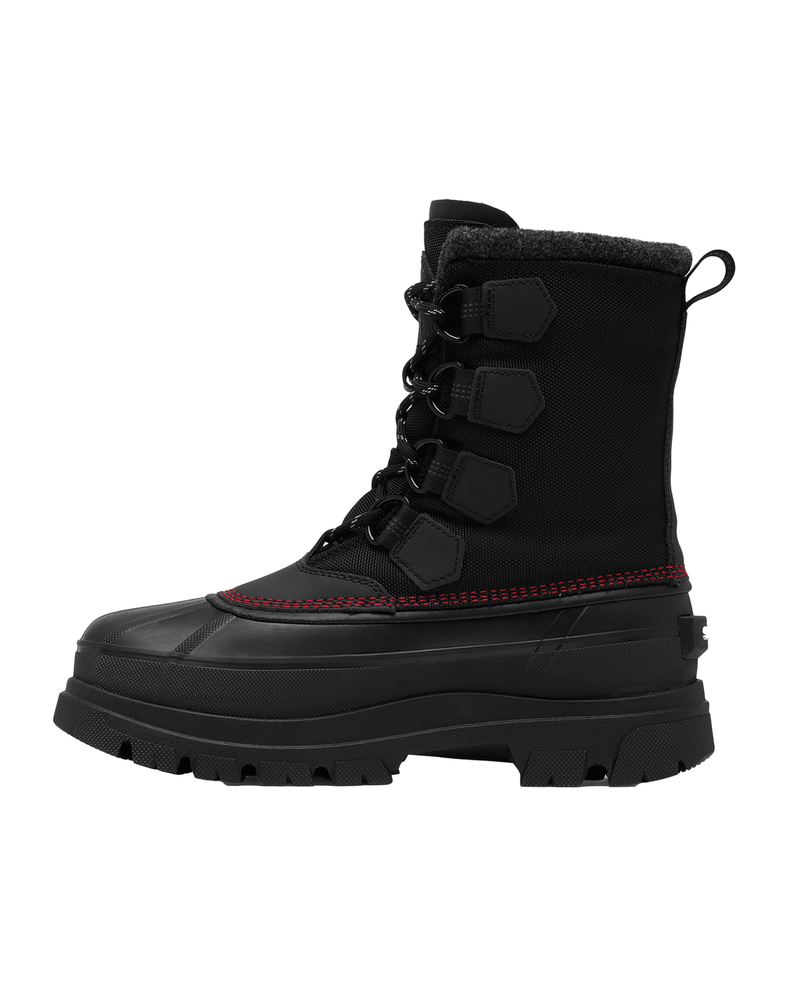 Black/Bright Red