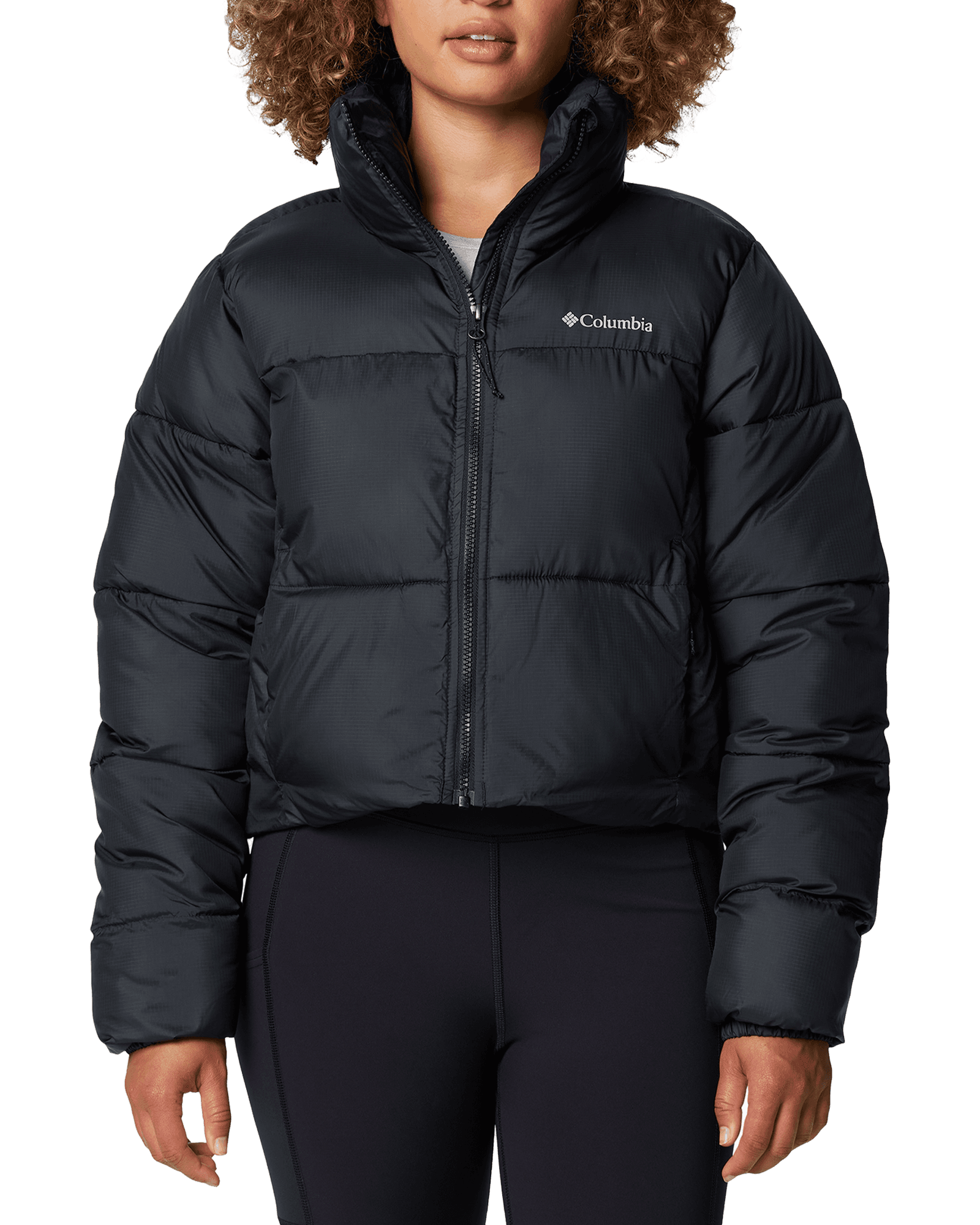 Puffect™ II Cropped Jacket W Black