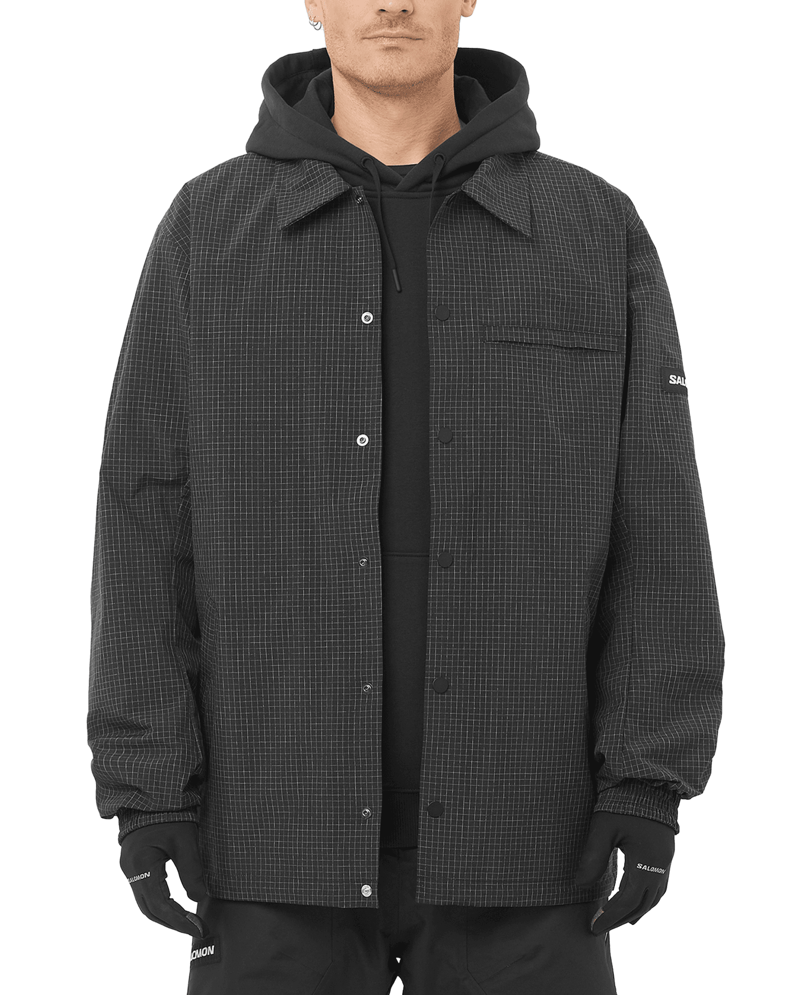 Venom Coach Jacket M Deep Black
