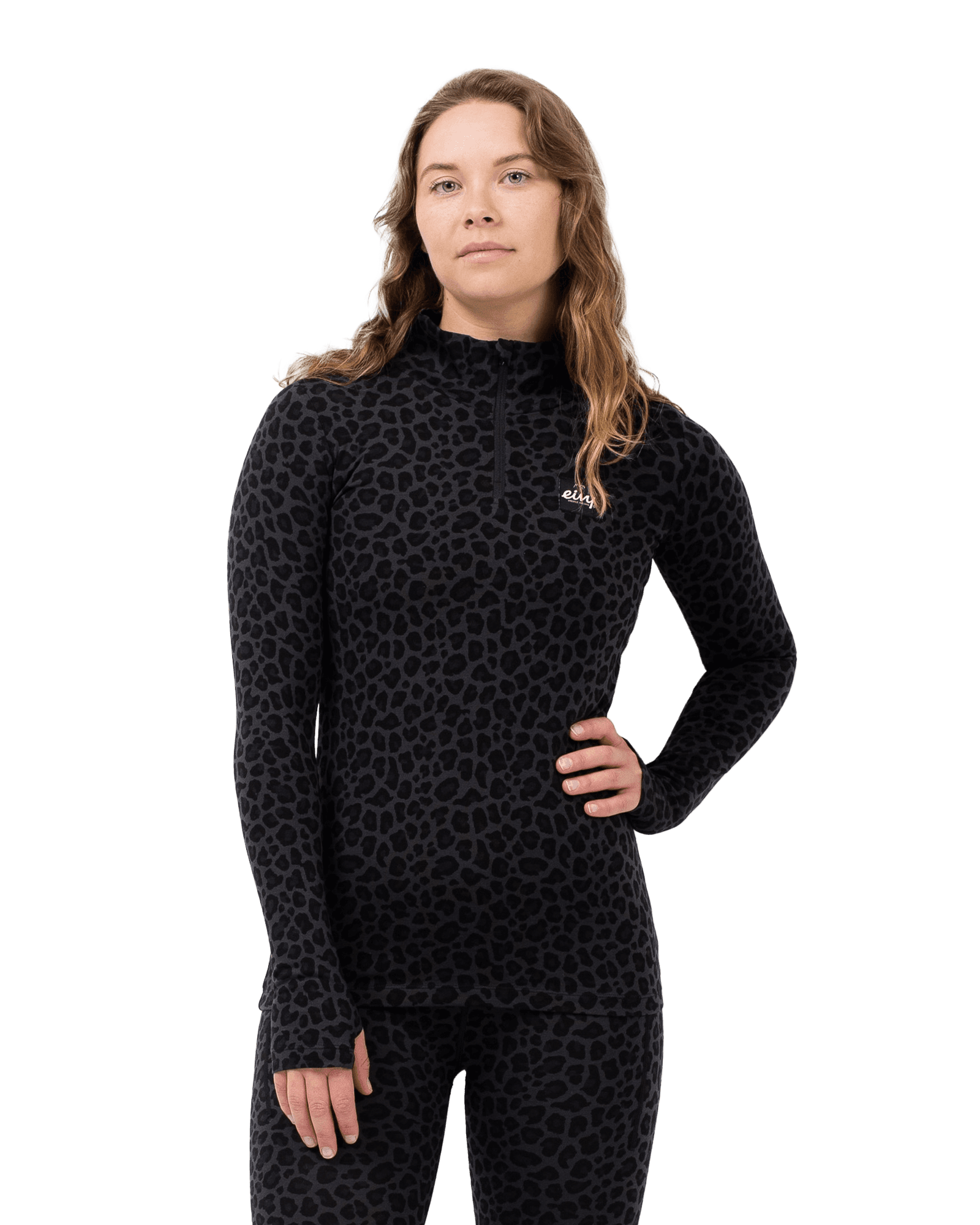 Journey Top W Black Leopard