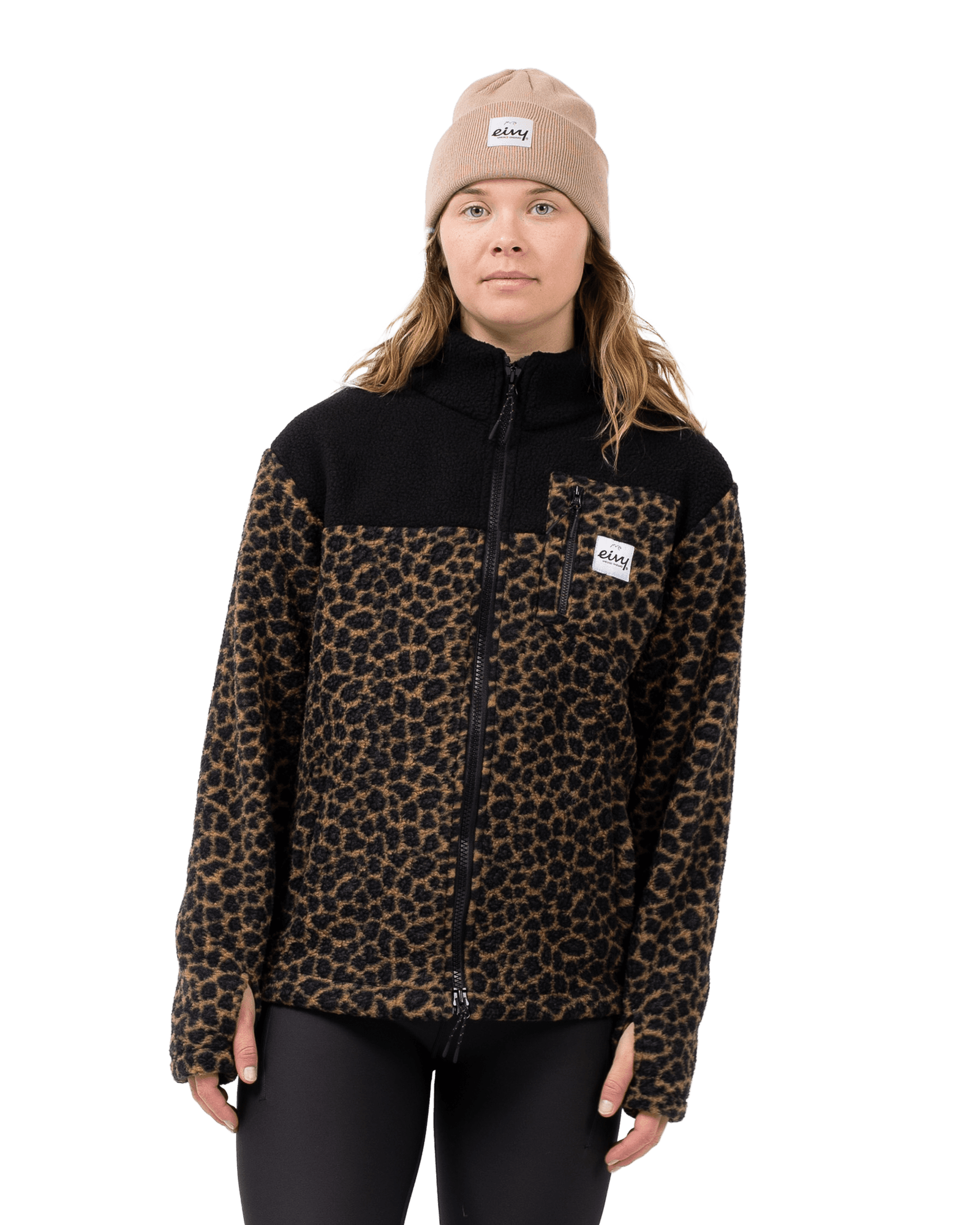 Versa Sherpa Jacket Leopard
