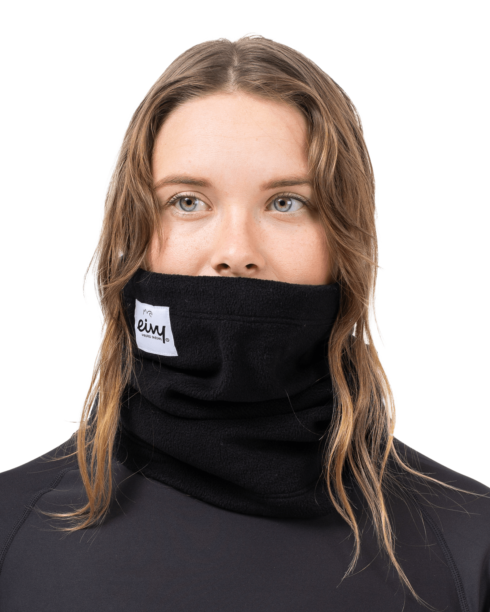 Beanie Fleece Neckwarmer Black