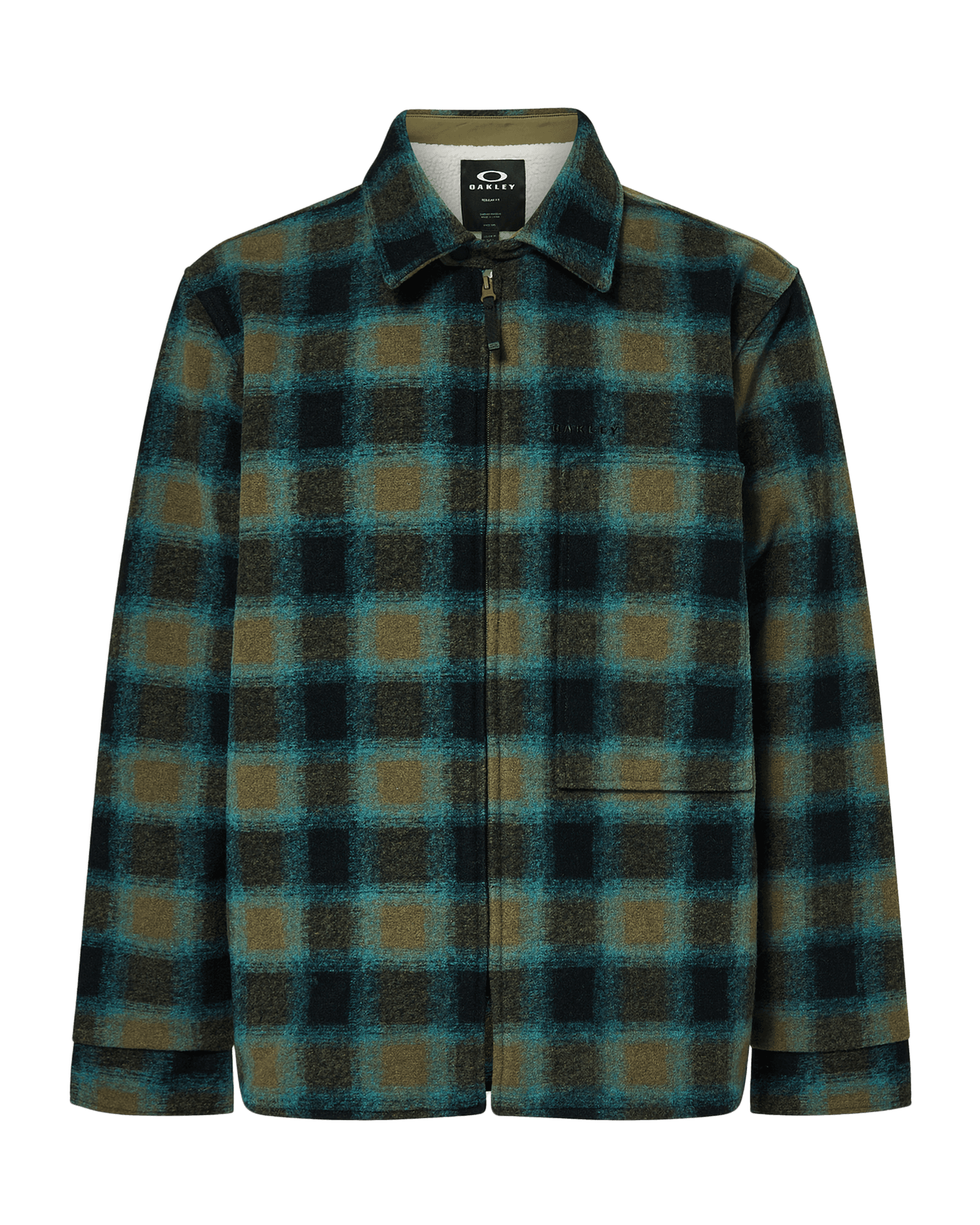 Off-Slope Overshirt M Army Green Check