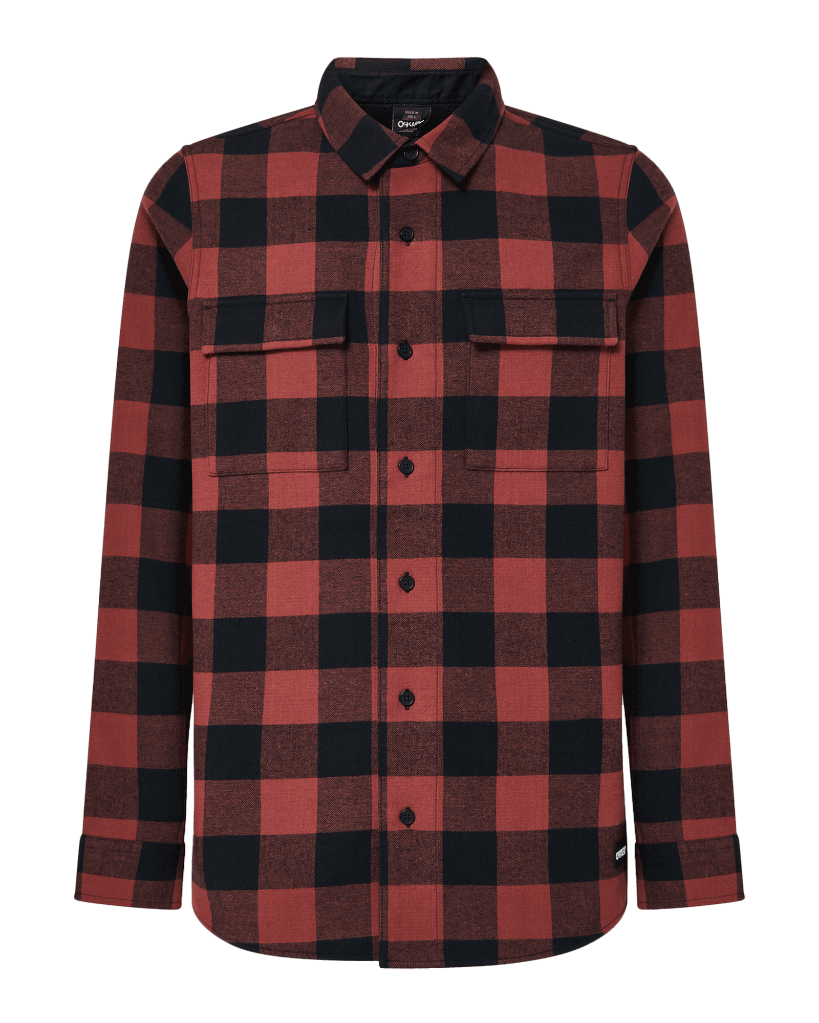 Bear Cozy Flannel M Rosewood/Black
