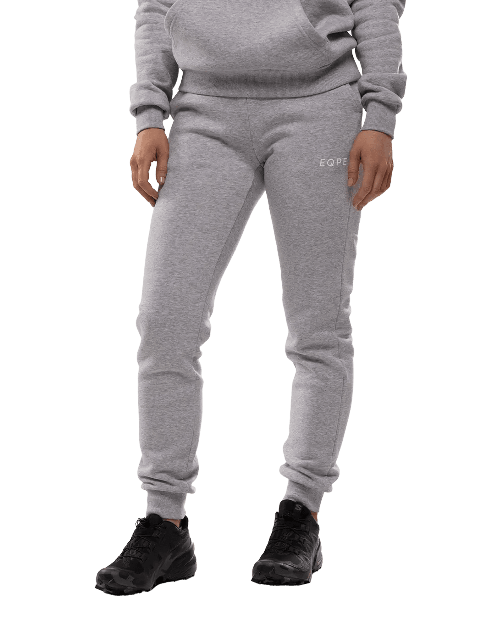 Grey Melange/White
