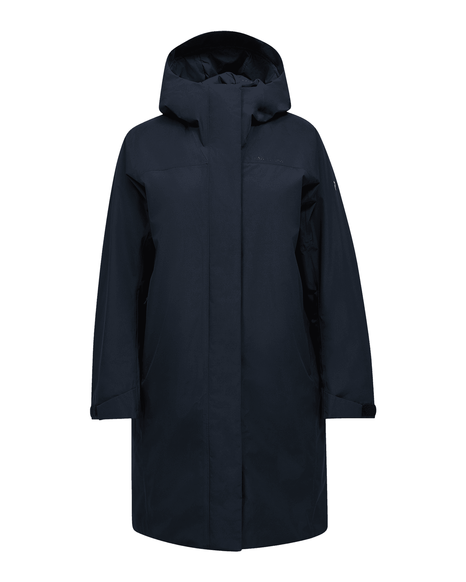 Treeline Insulated Parka W Black