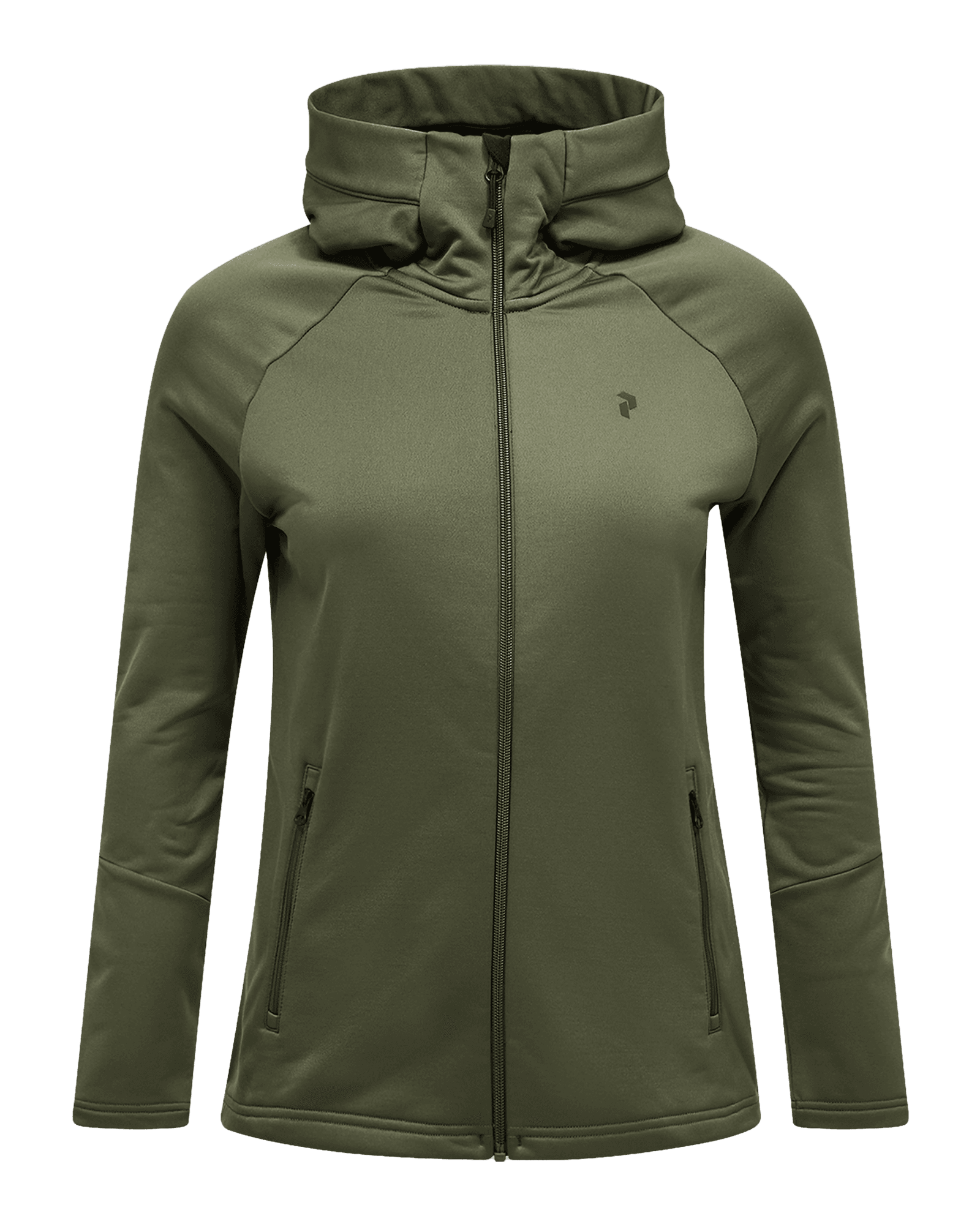 Rider Essentials Zip Hood W Pine Needle/Pine Needle