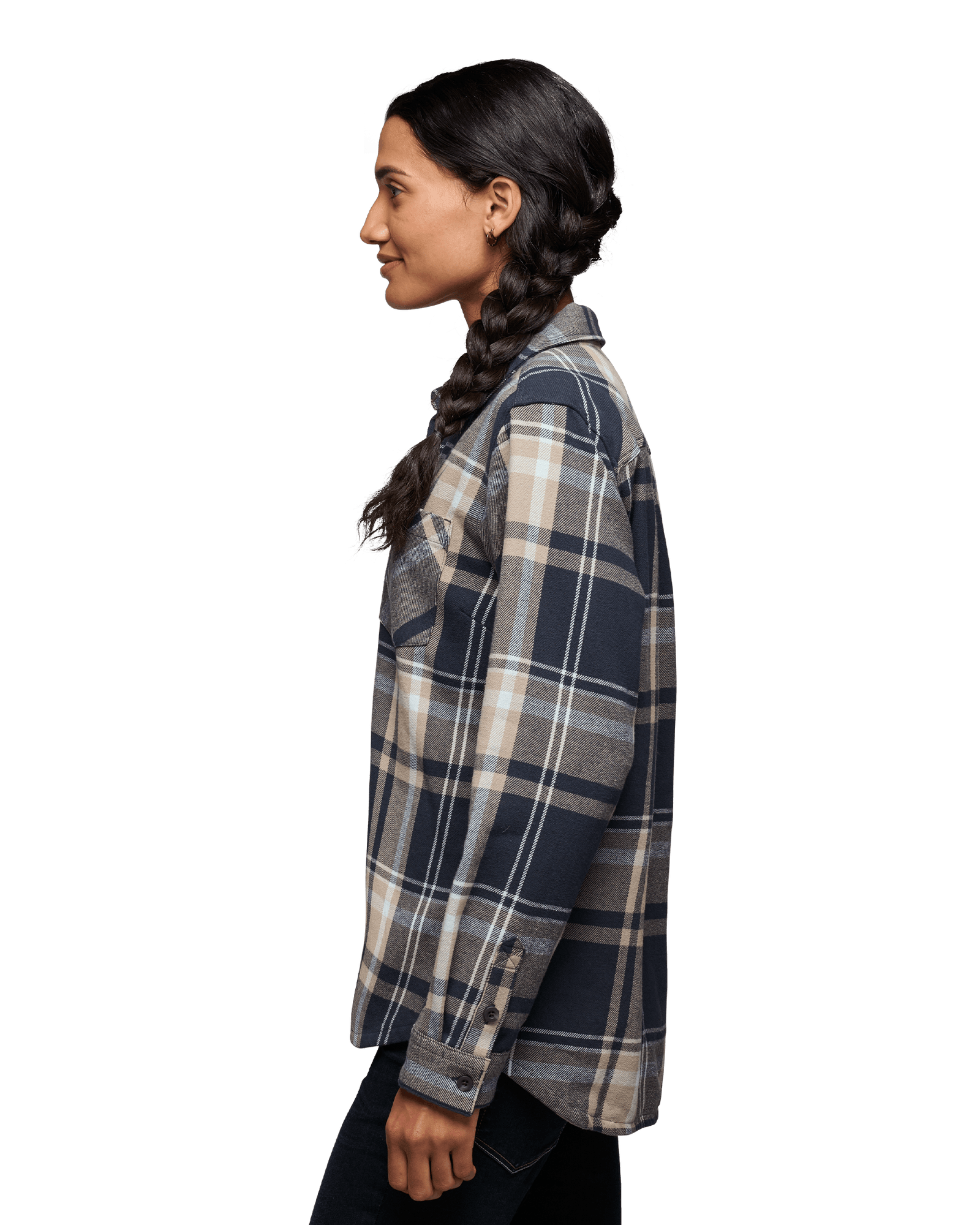 Charcoal-Moonstone Plaid
