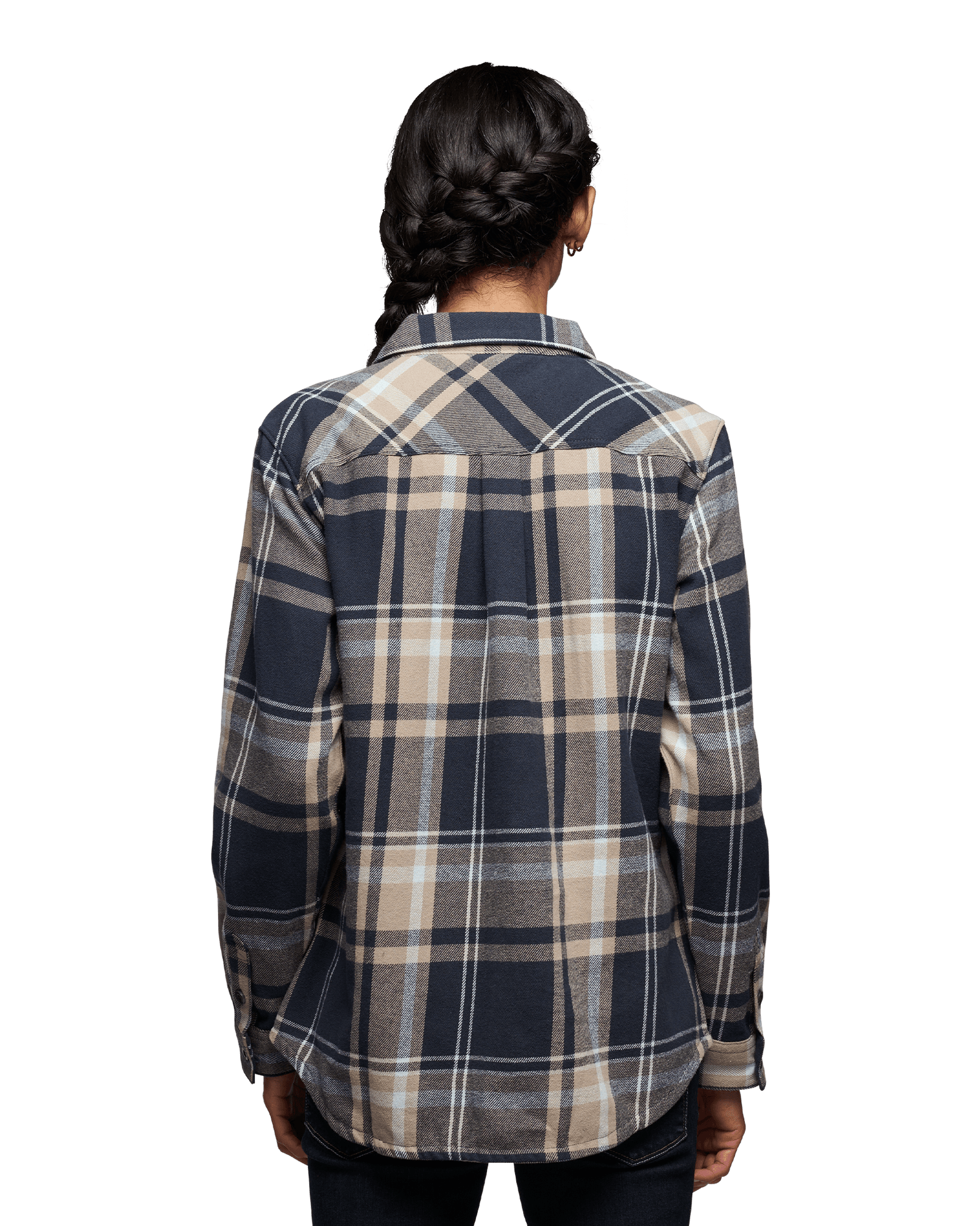 Charcoal-Moonstone Plaid