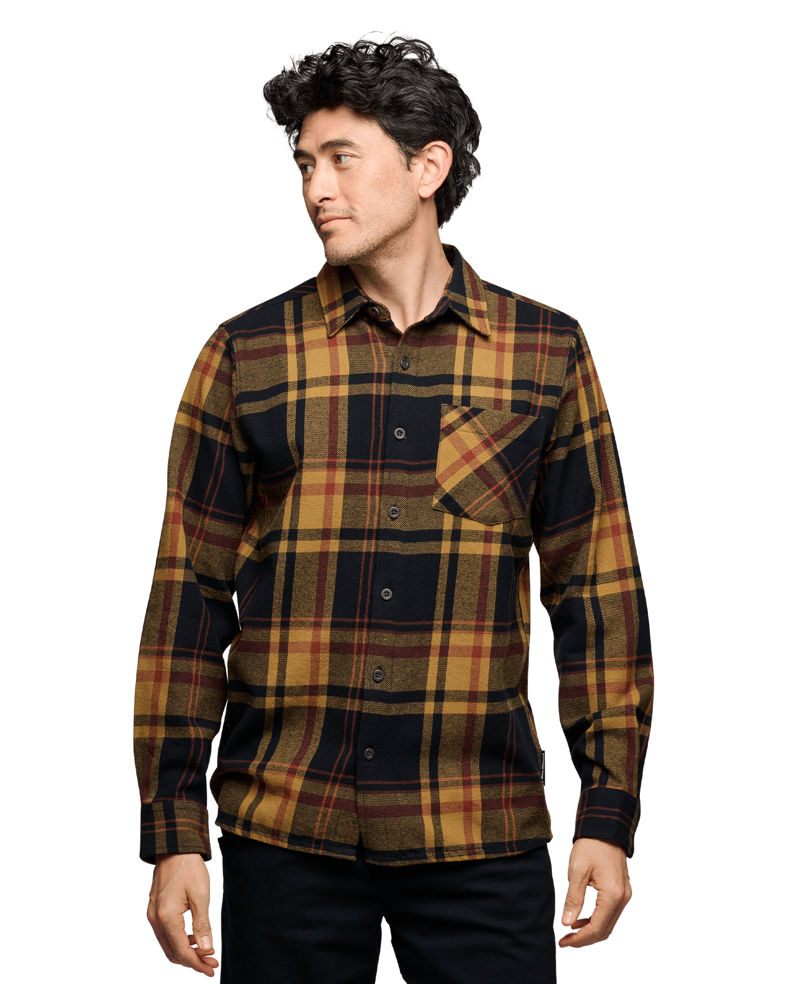 Black-Flax Plaid