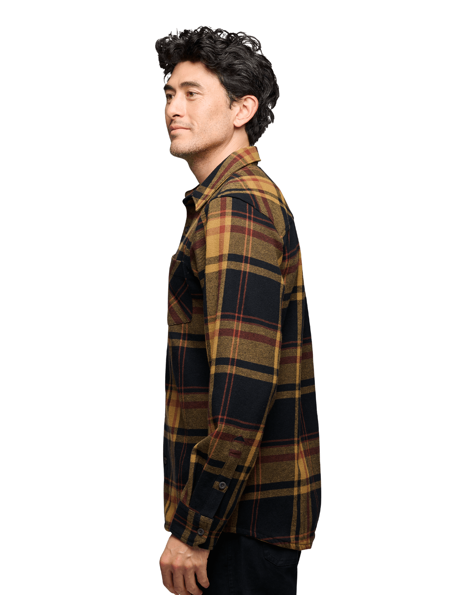 Black-Flax Plaid