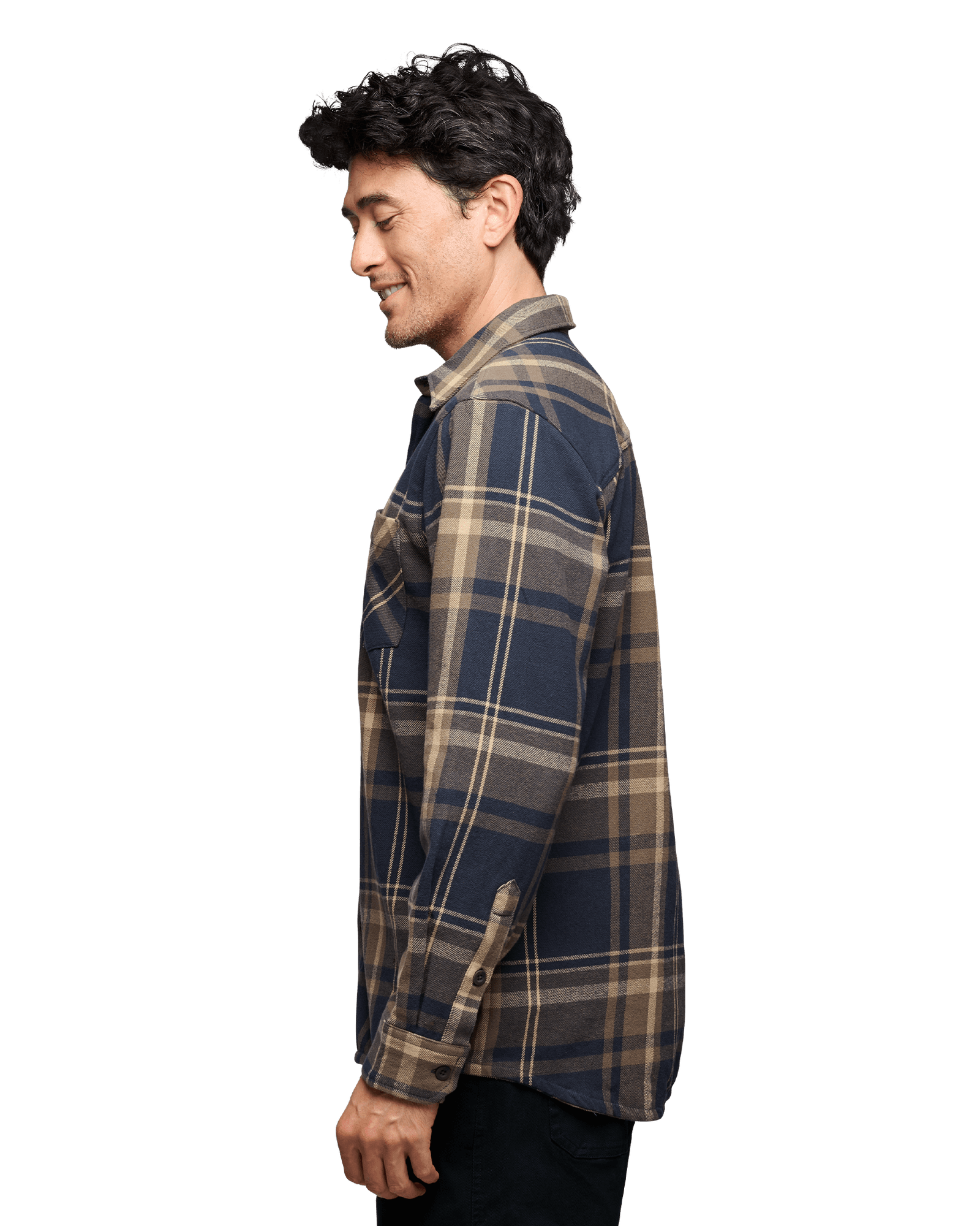 Charcoal-Walnut Plaid