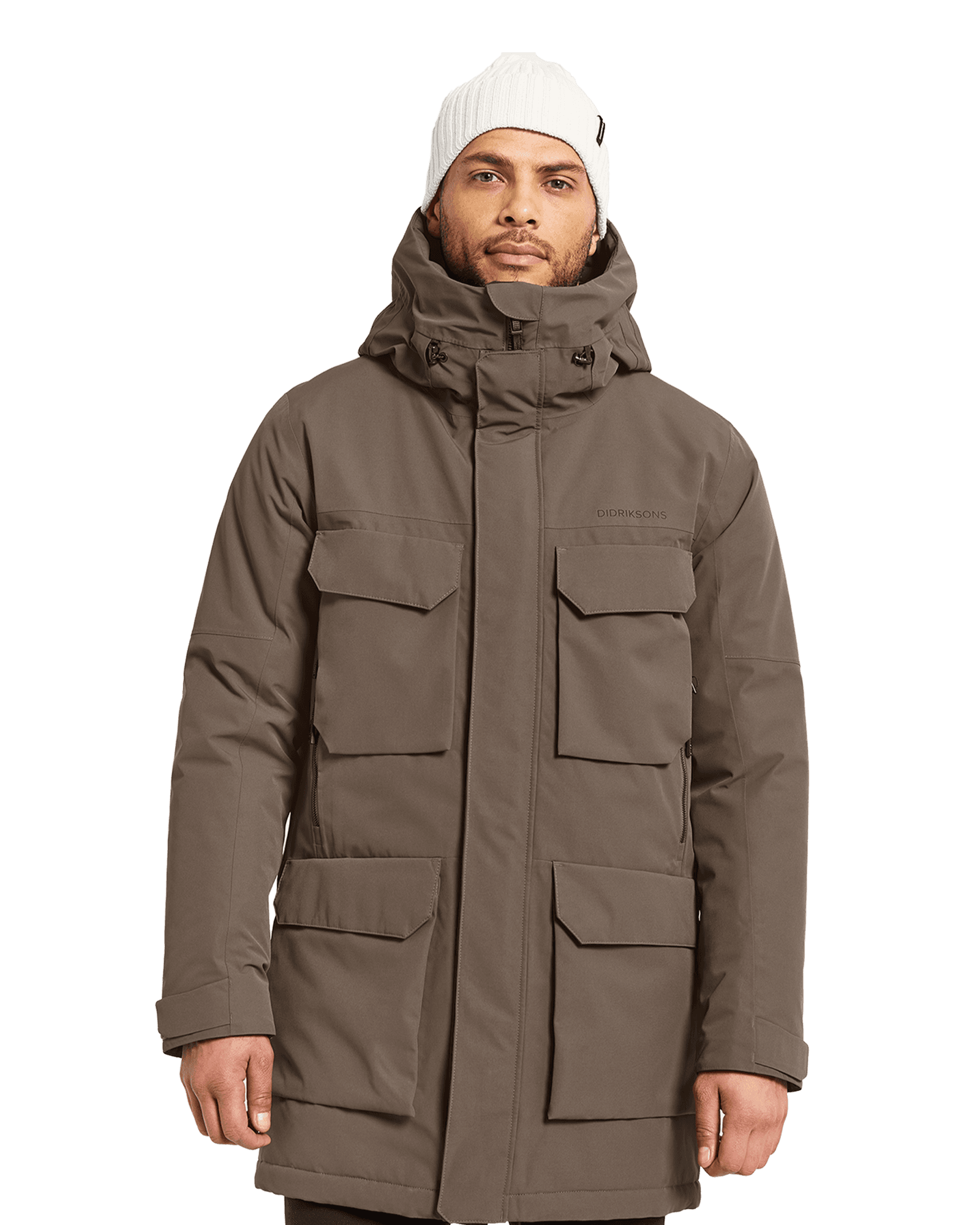 Drew Parka 8 M Mocha Brown