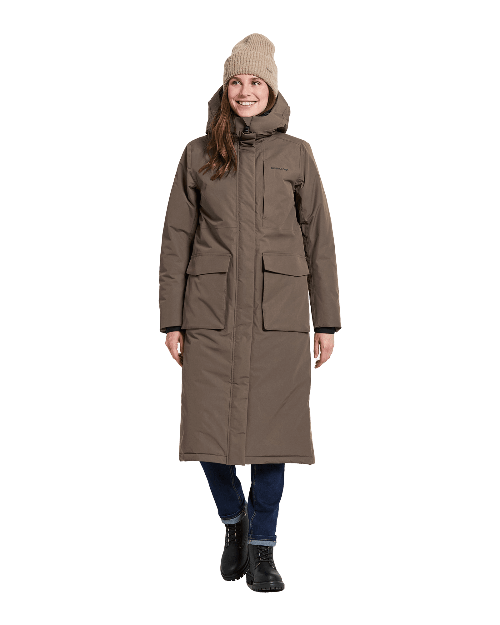 Leya Parka L 4 W Mocha Brown