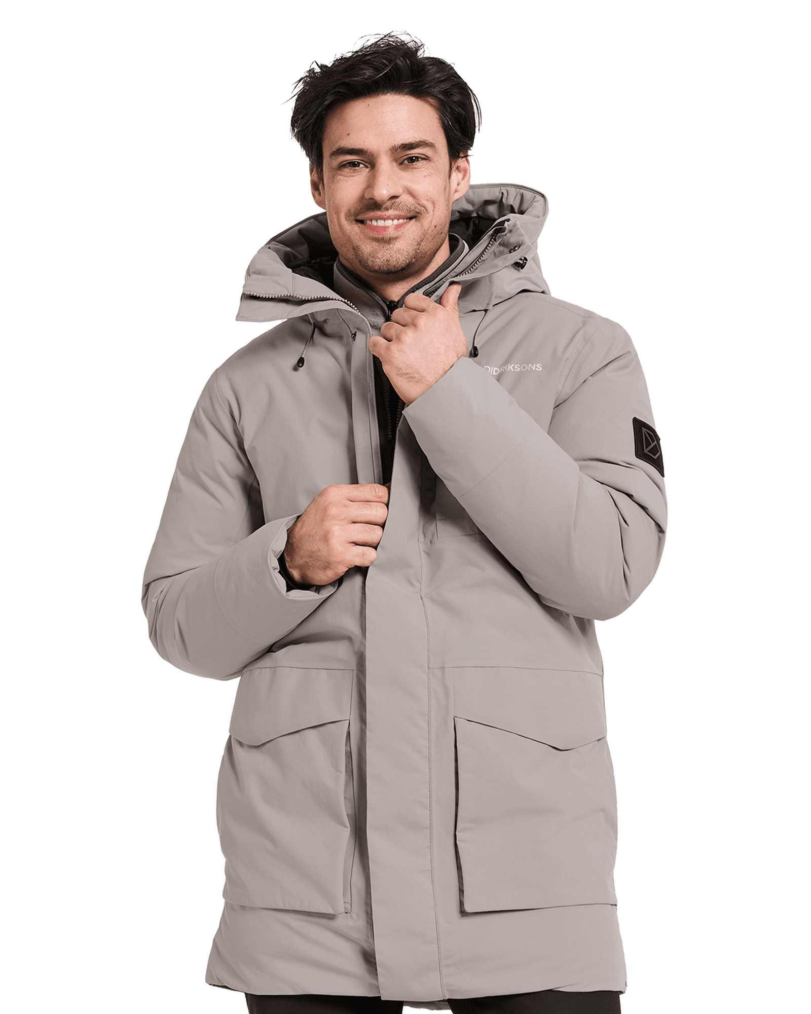 Akilles Parka 2 Ash Brown