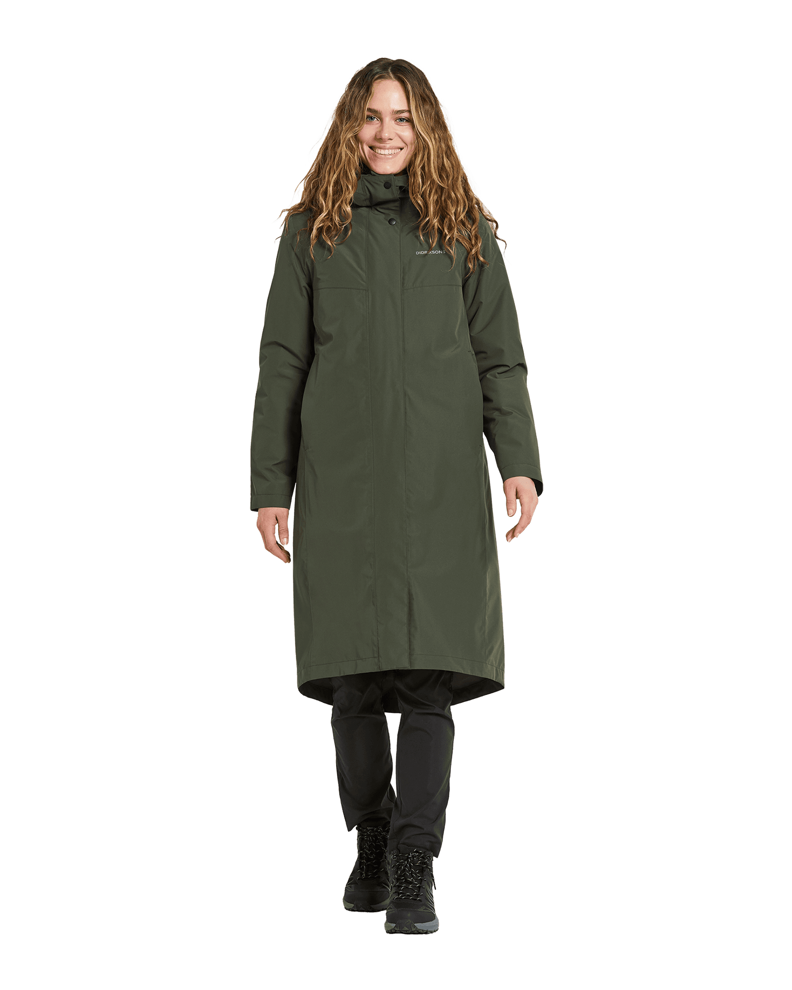 Selina Parka W Deep Green