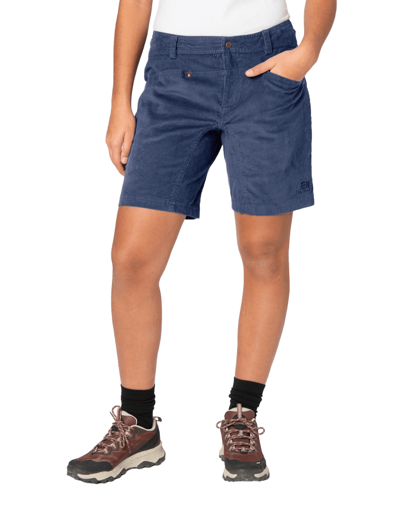 Aprés Cord Shorts W Insignia Blue