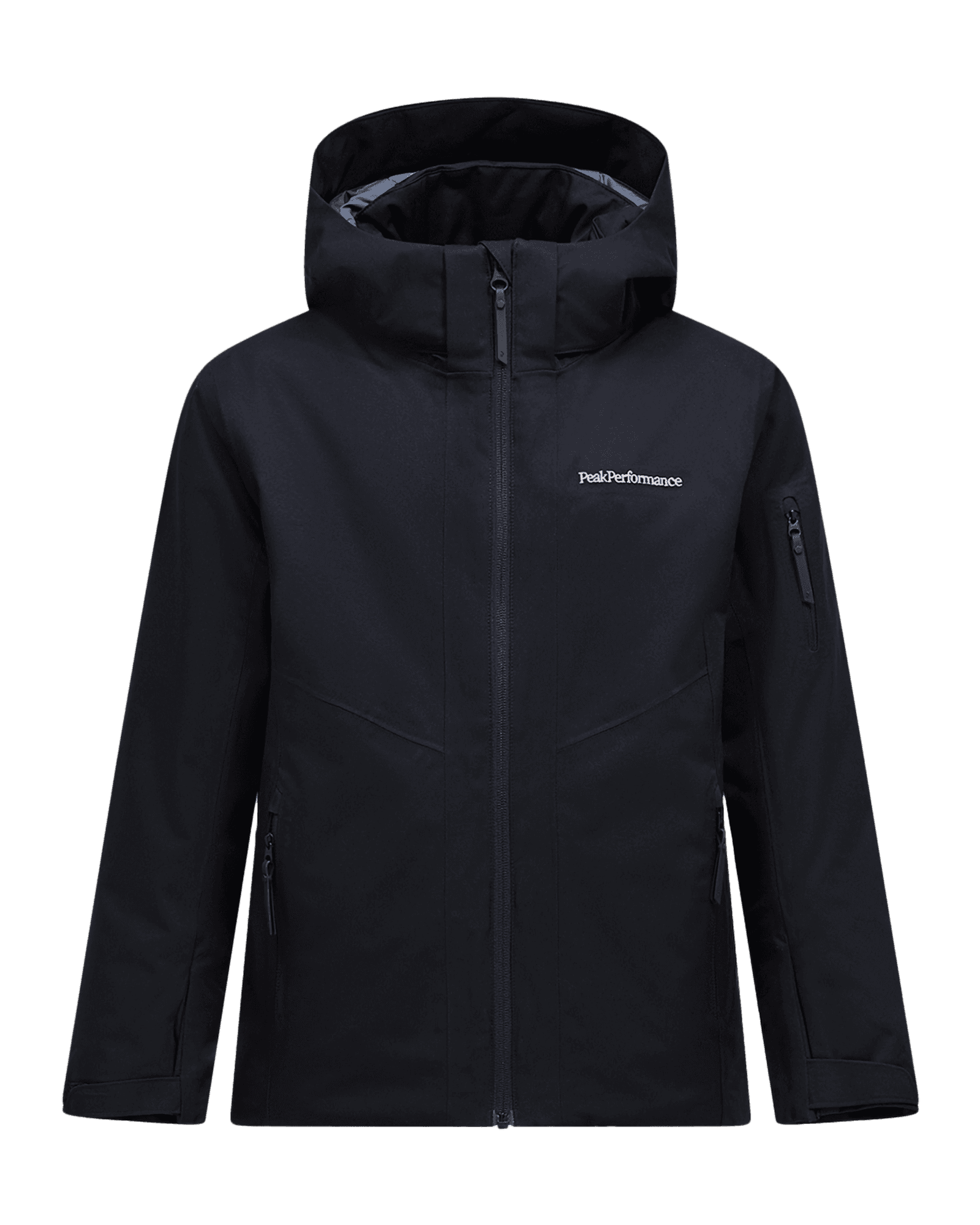 Maroon Insulated Jacket JR Black