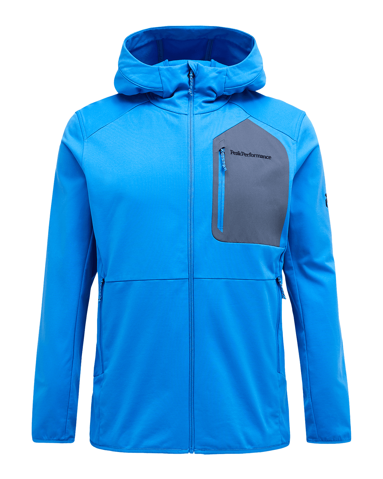 Utility Light Zip Hood M Azure Ascent/Mountain Mist