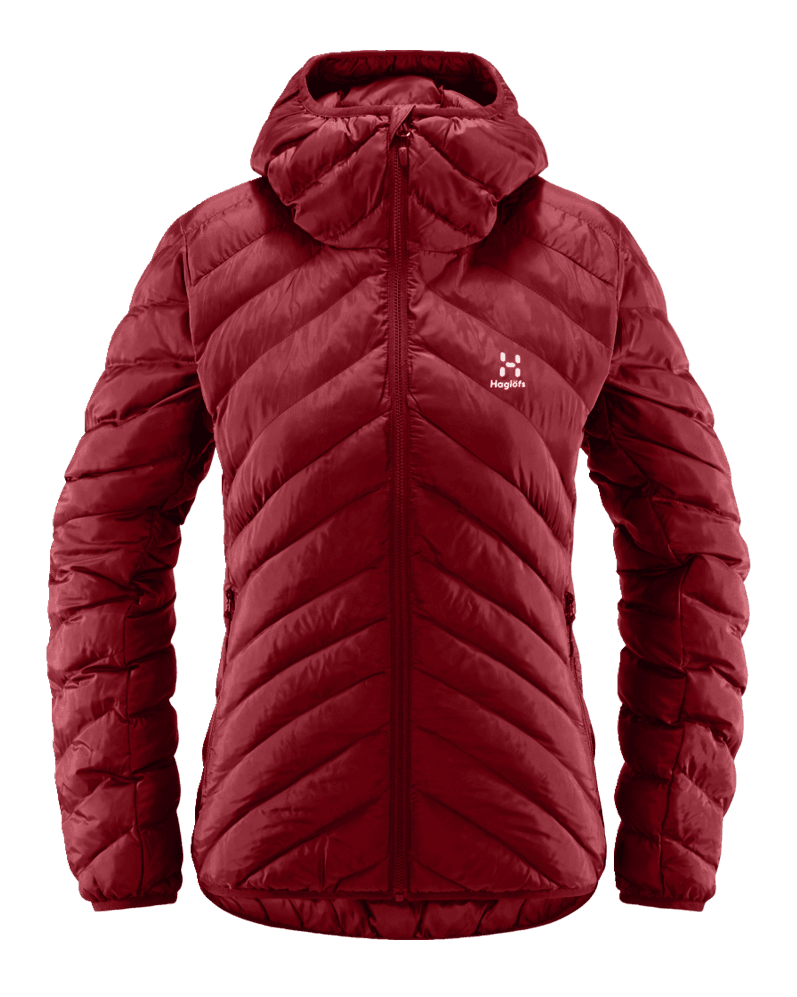 Särna Mimic Hood W Carmine Red