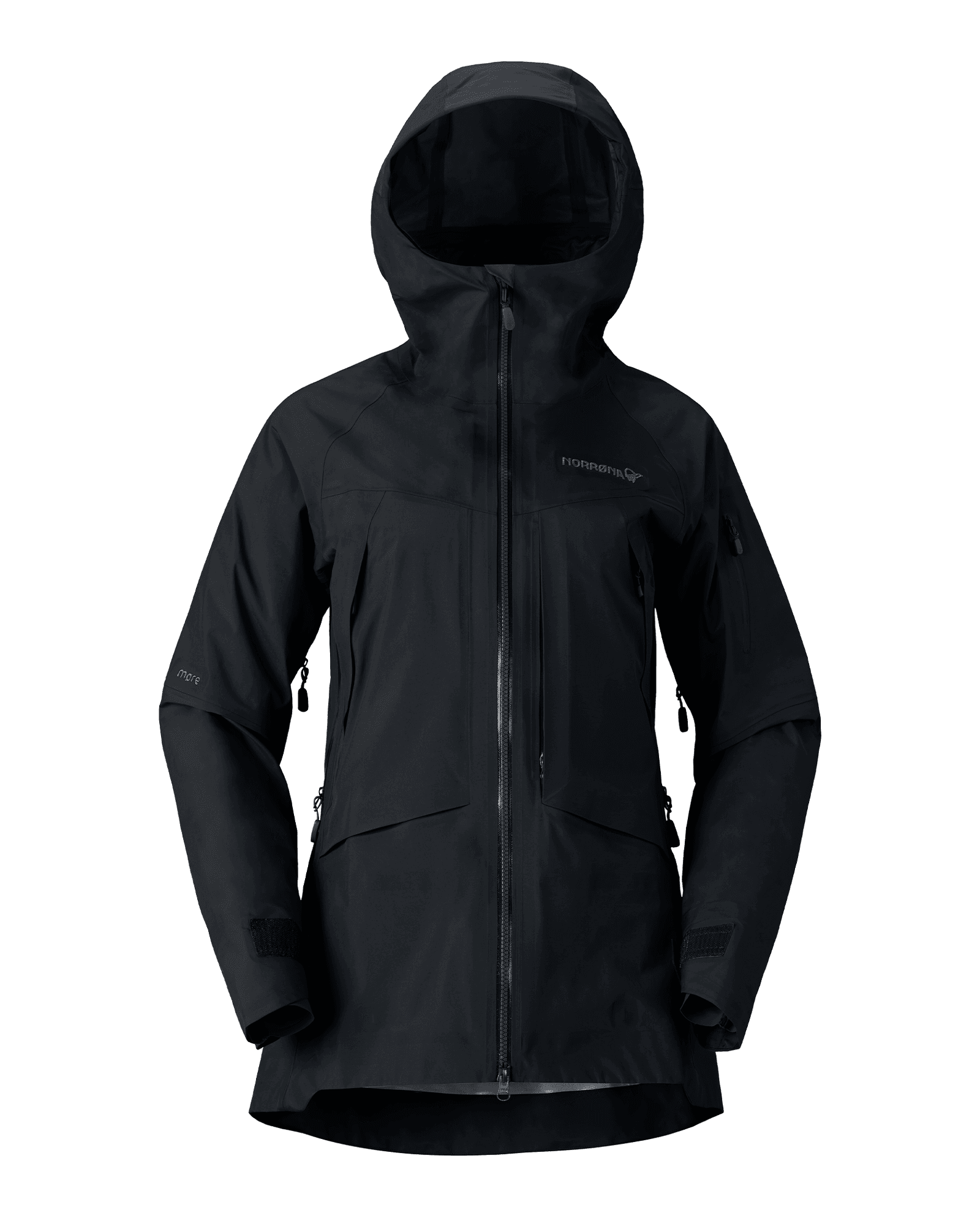 Møre Gore-Tex Jacket W Caviar Black