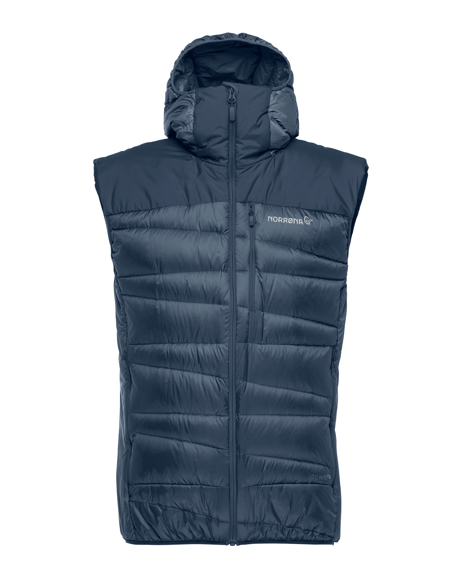 Falketind Down750 Vest M Indigo Night