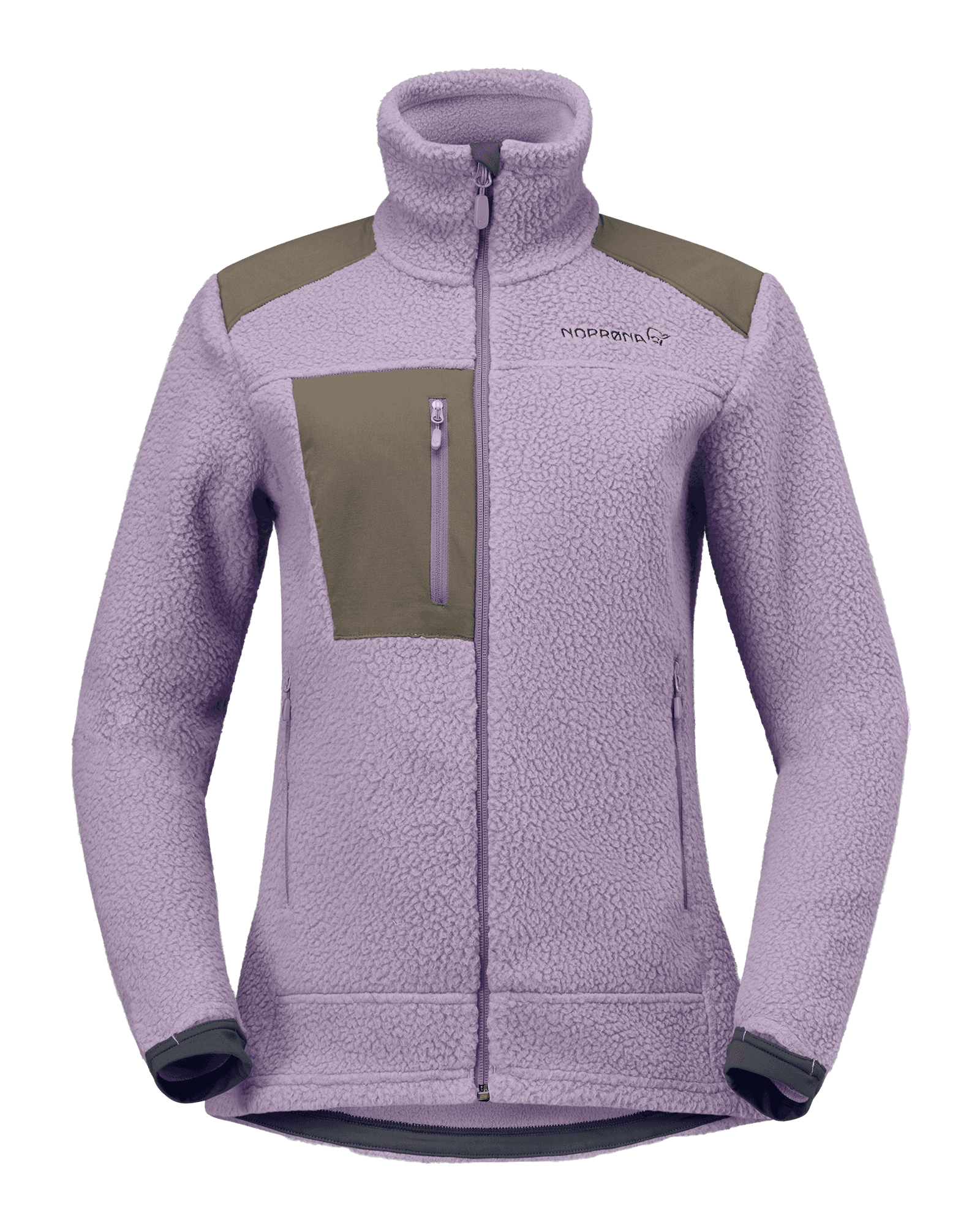 Trollveggen Warm Jacket W Purple Sage