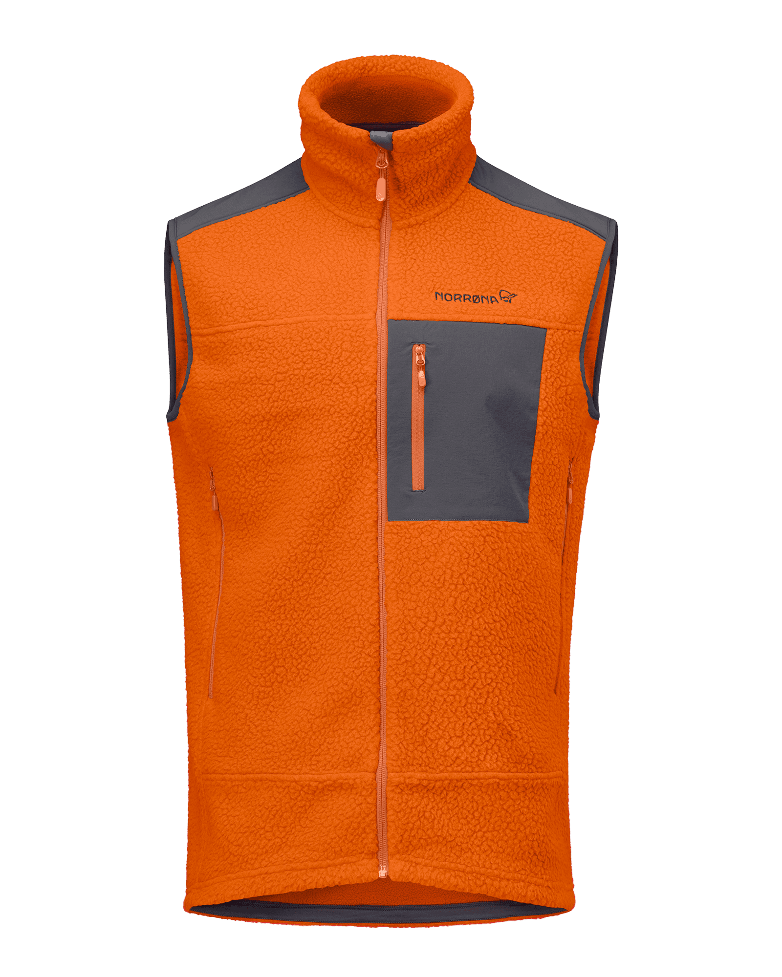 Trollveggen Warm Vest M Gold Flame