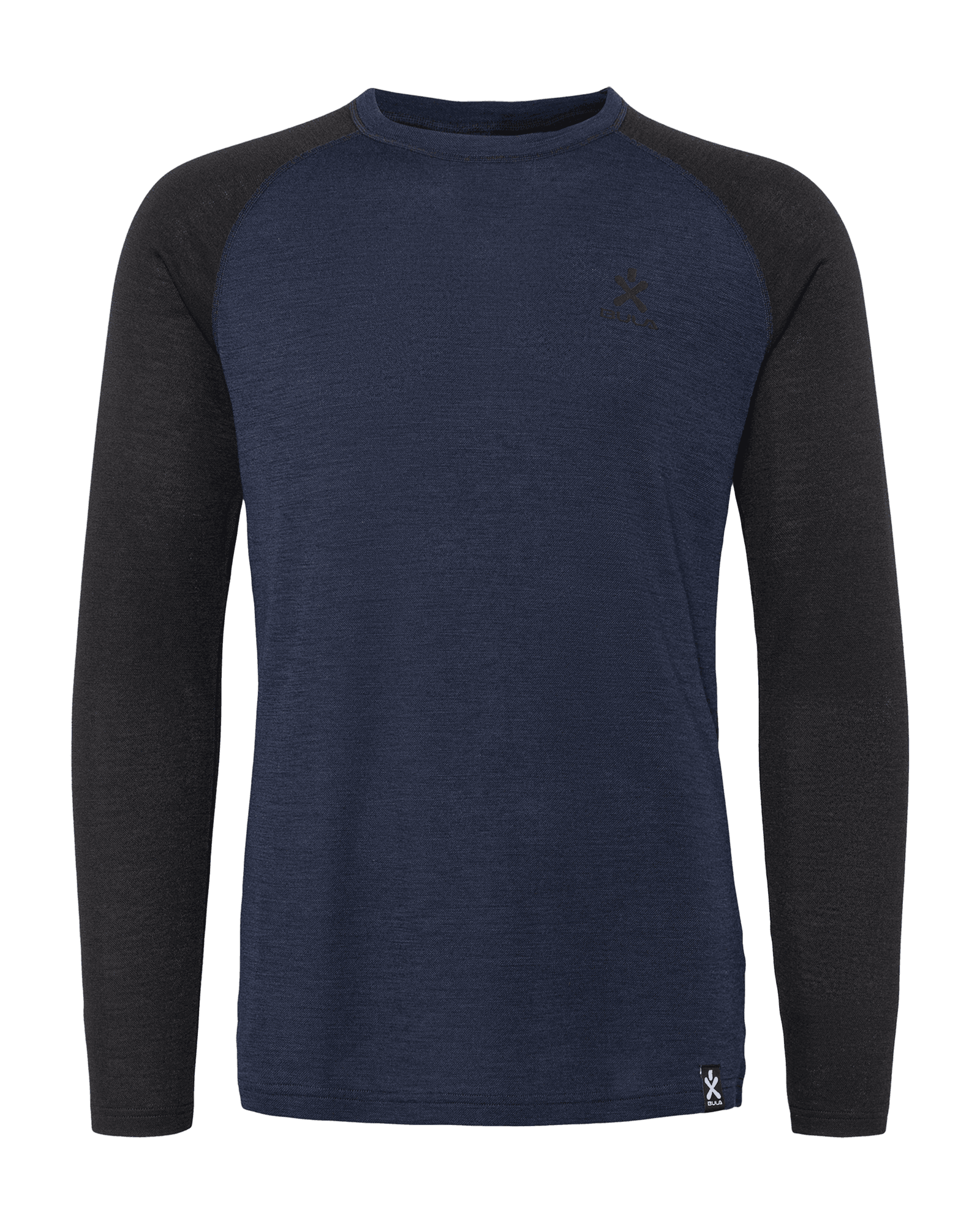 Norm Merino Wool Crew M Navy