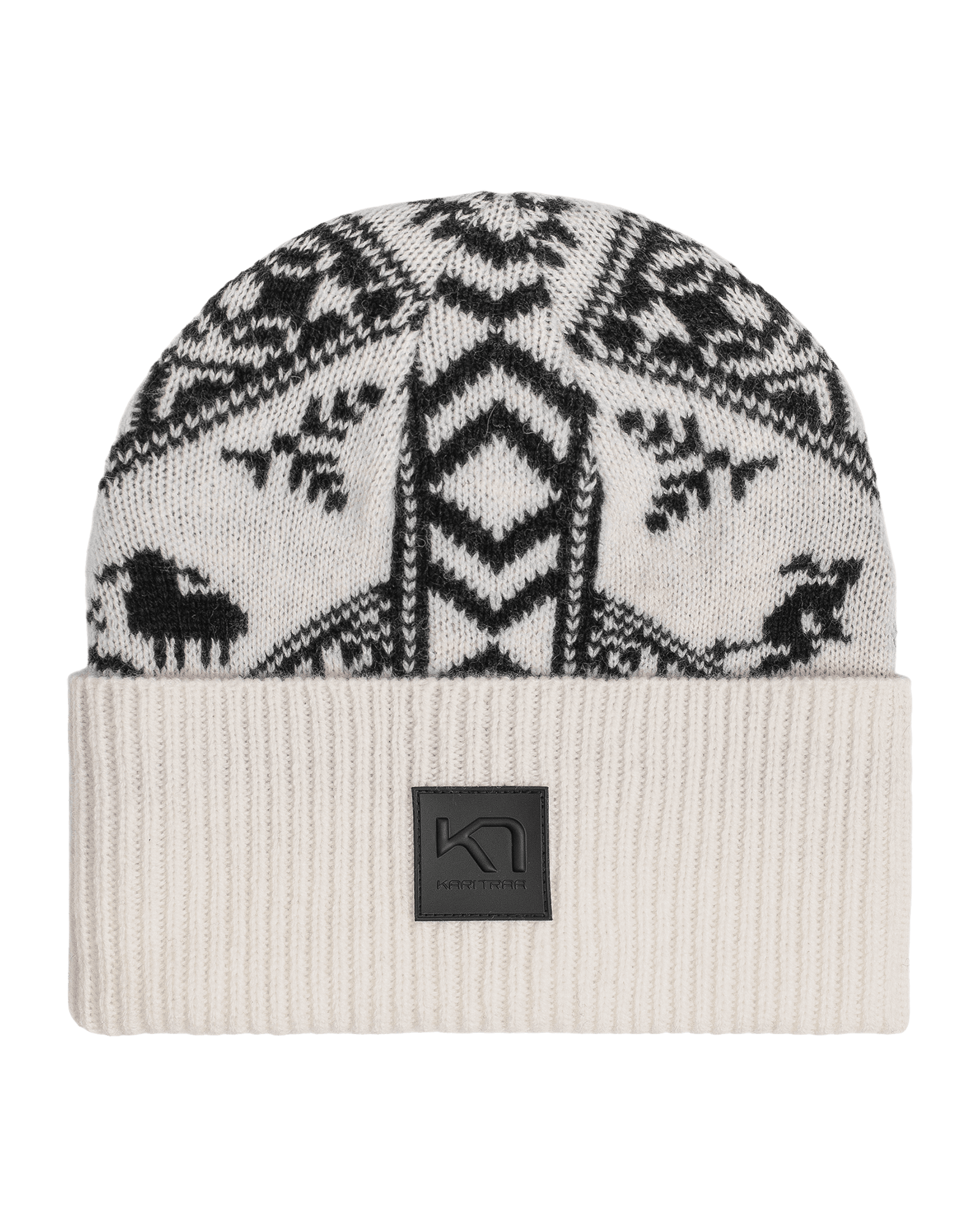 Saga Knit Beanie Off White