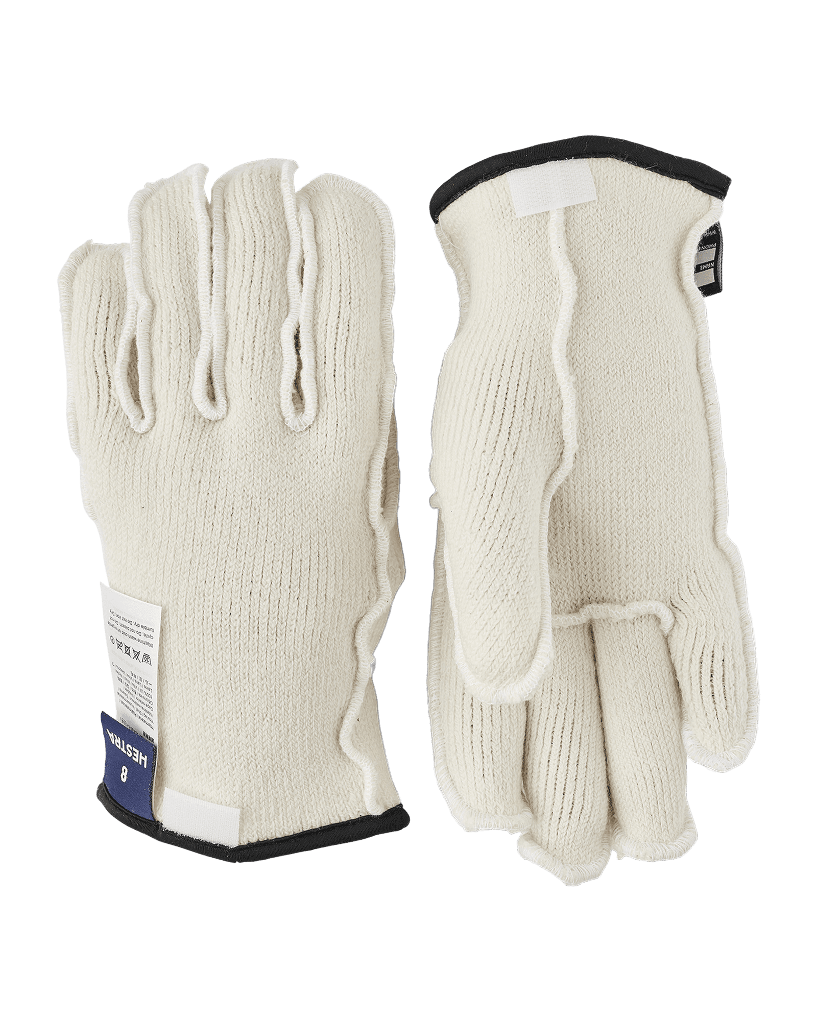 Wakayama Wool Liner - 5 Finger Off White