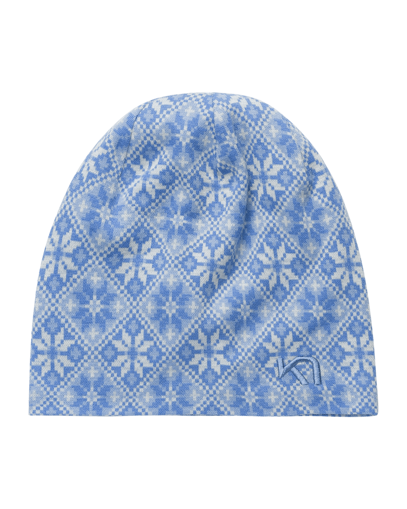 Rose Beanie Pastel Light Blue