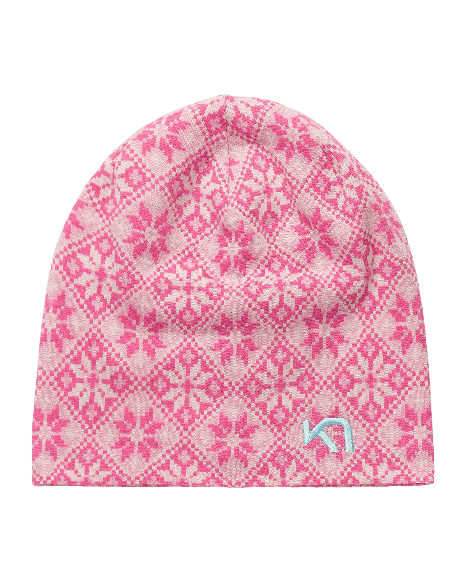 Rose Beanie Bright Pink