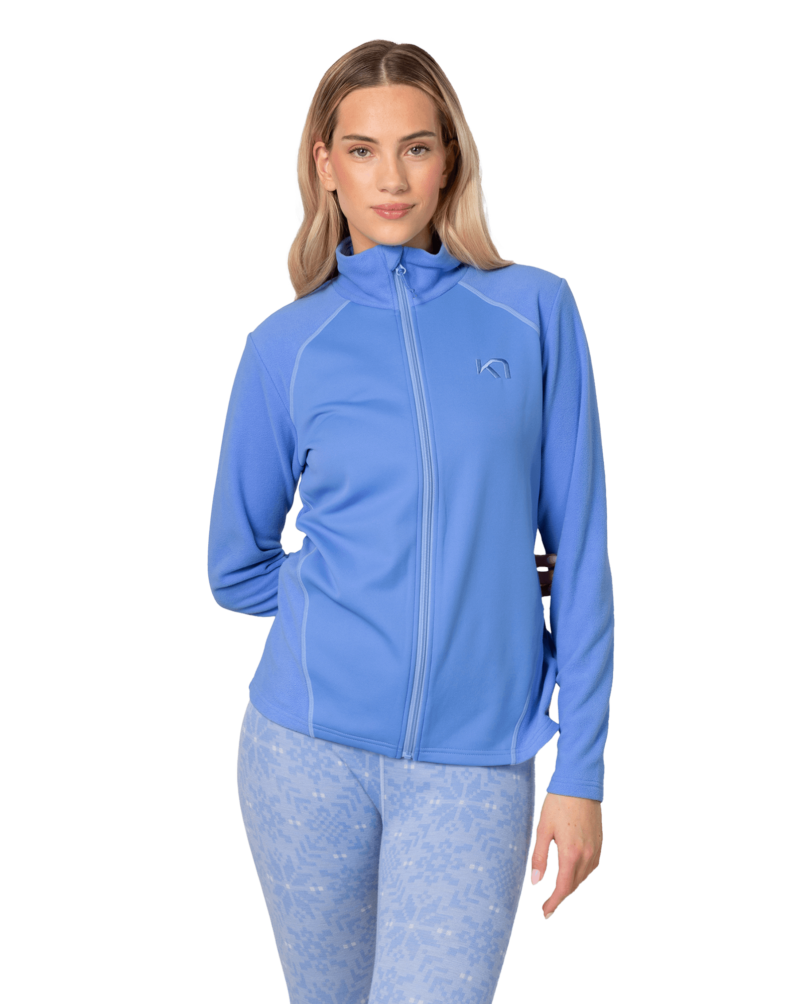 Kari F/Z Fleece W Sea