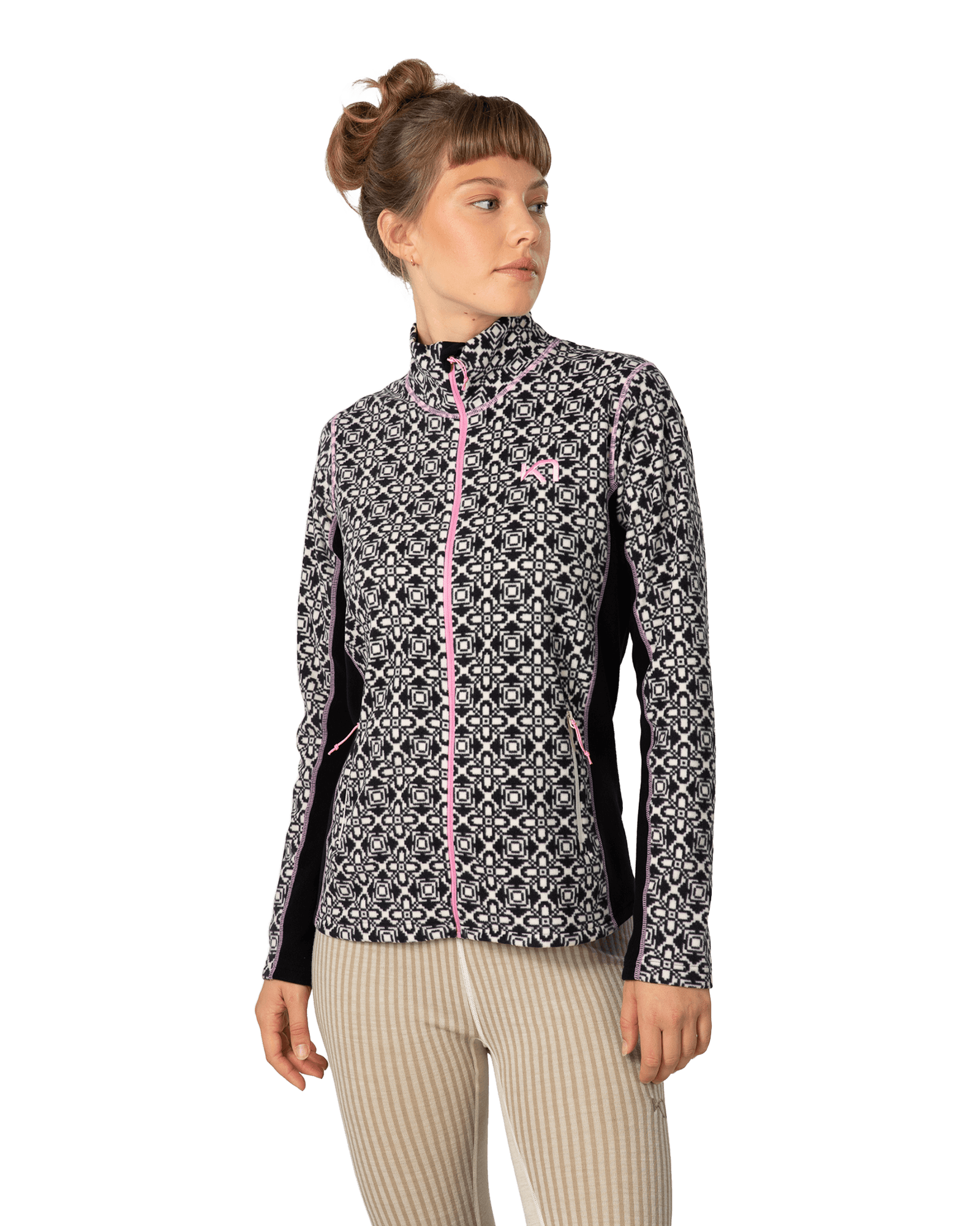 Thalena Fleece W Black