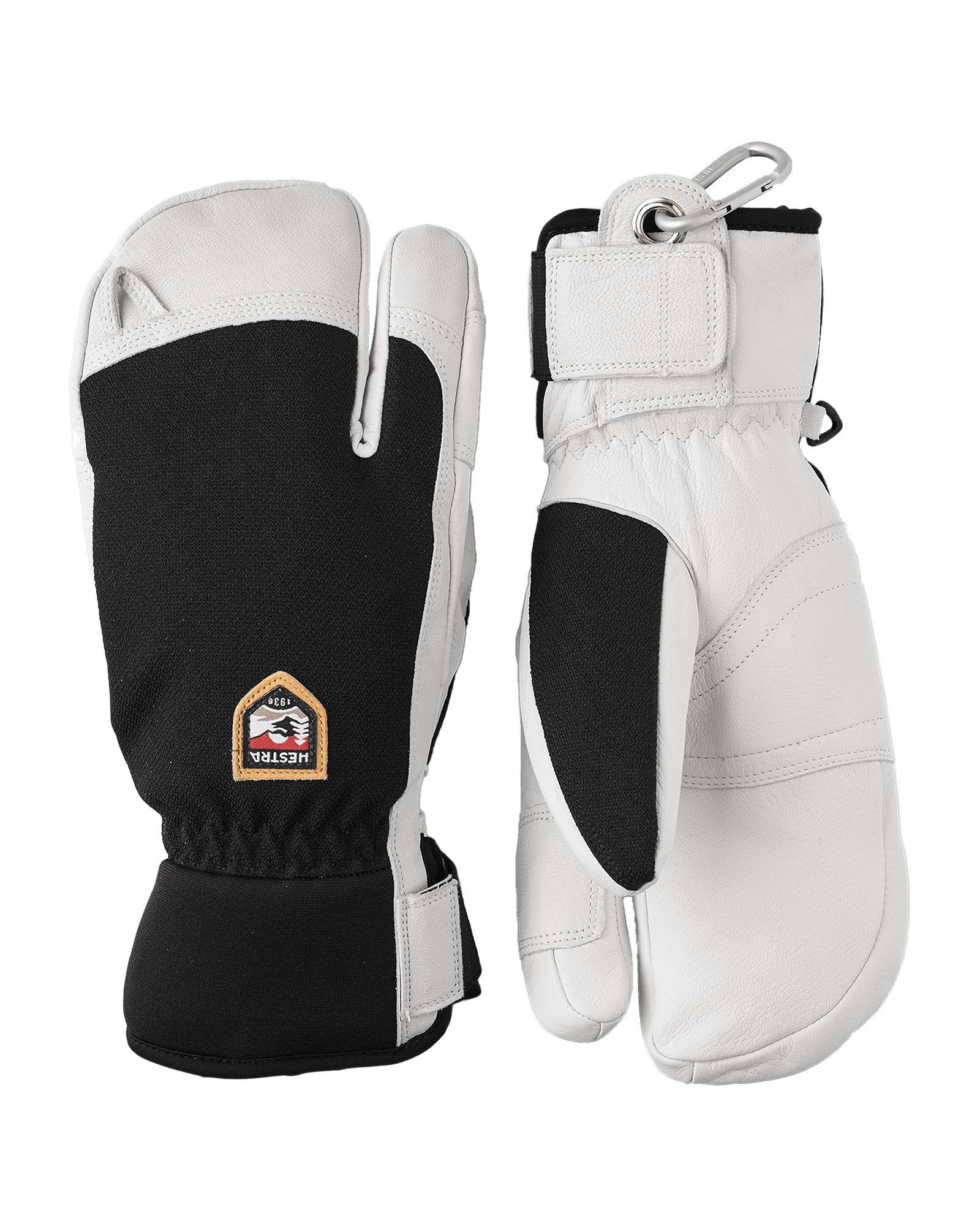 Army Leather Patrol - 3 Finger Black