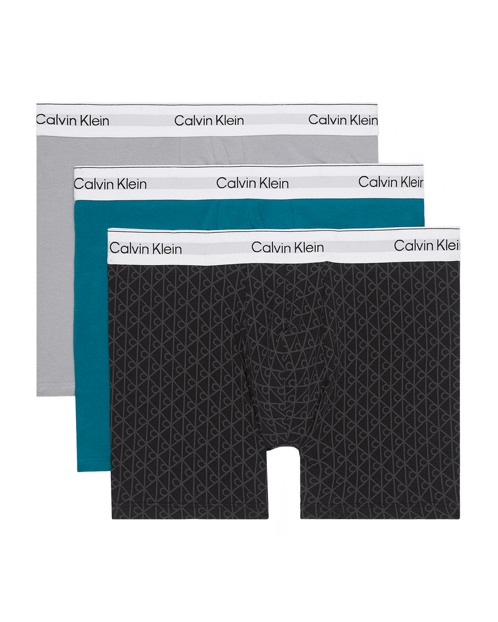 Bozer Brief 3-Pack M Sleet/Seamless Emblem/Black/Ashford