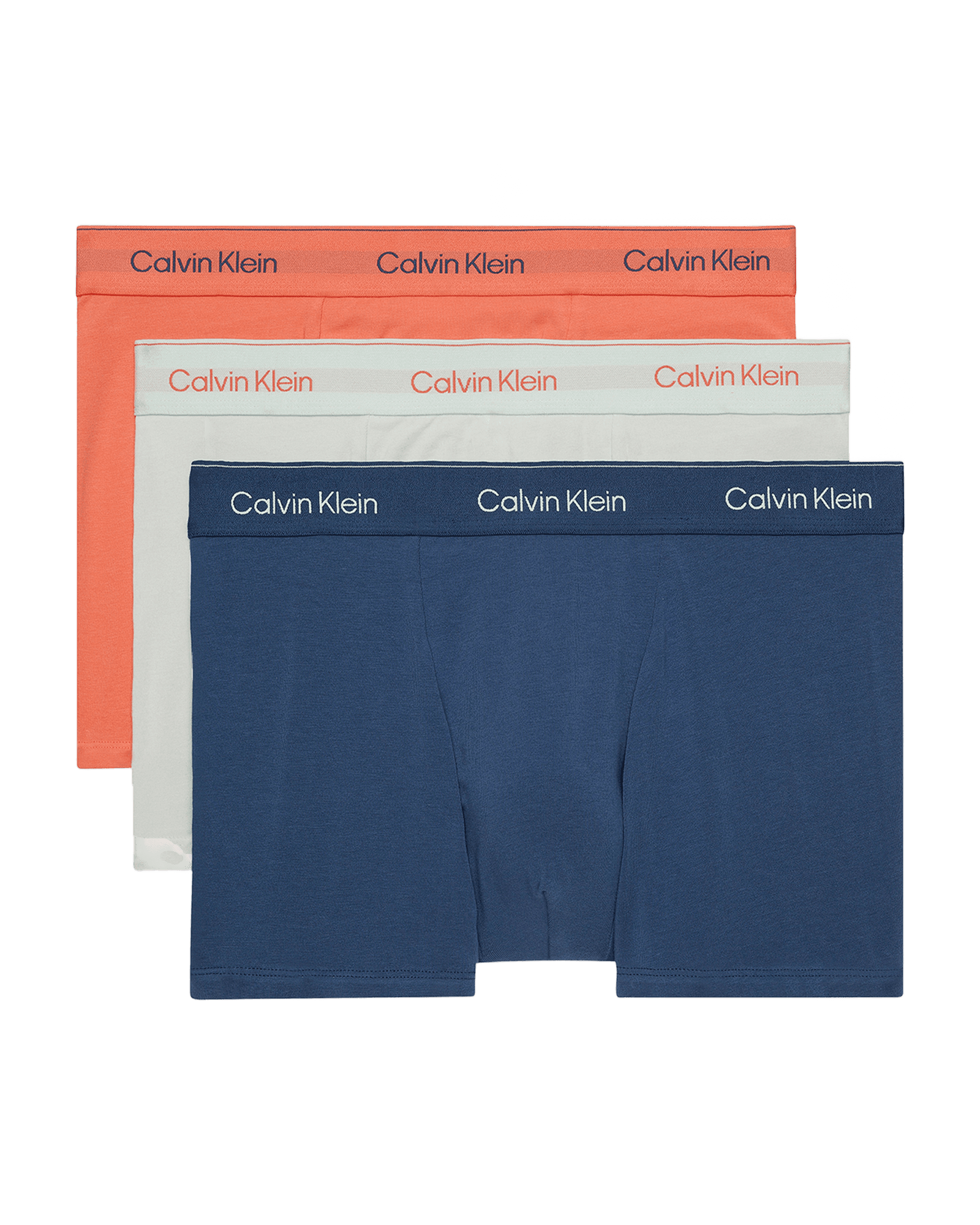 Coral Pop W Dark Denim Logo/Sprout