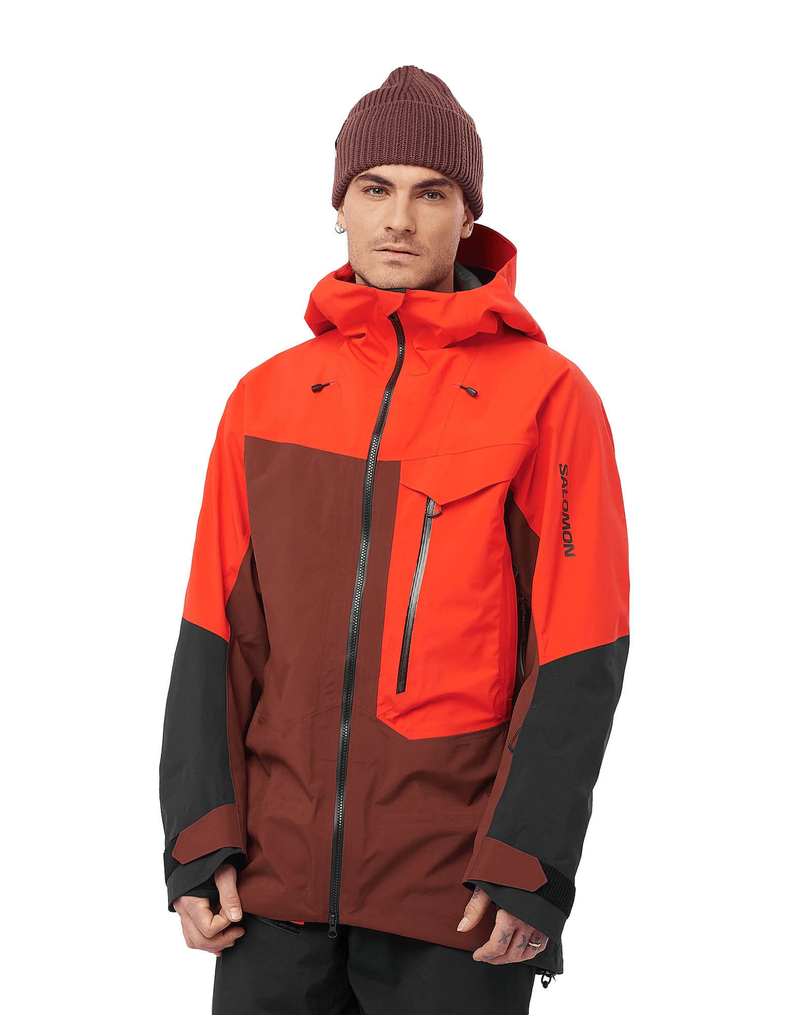 Moon Patrol GTX Jacket M Cherry Tomato/Rum Raisin/Deep Black