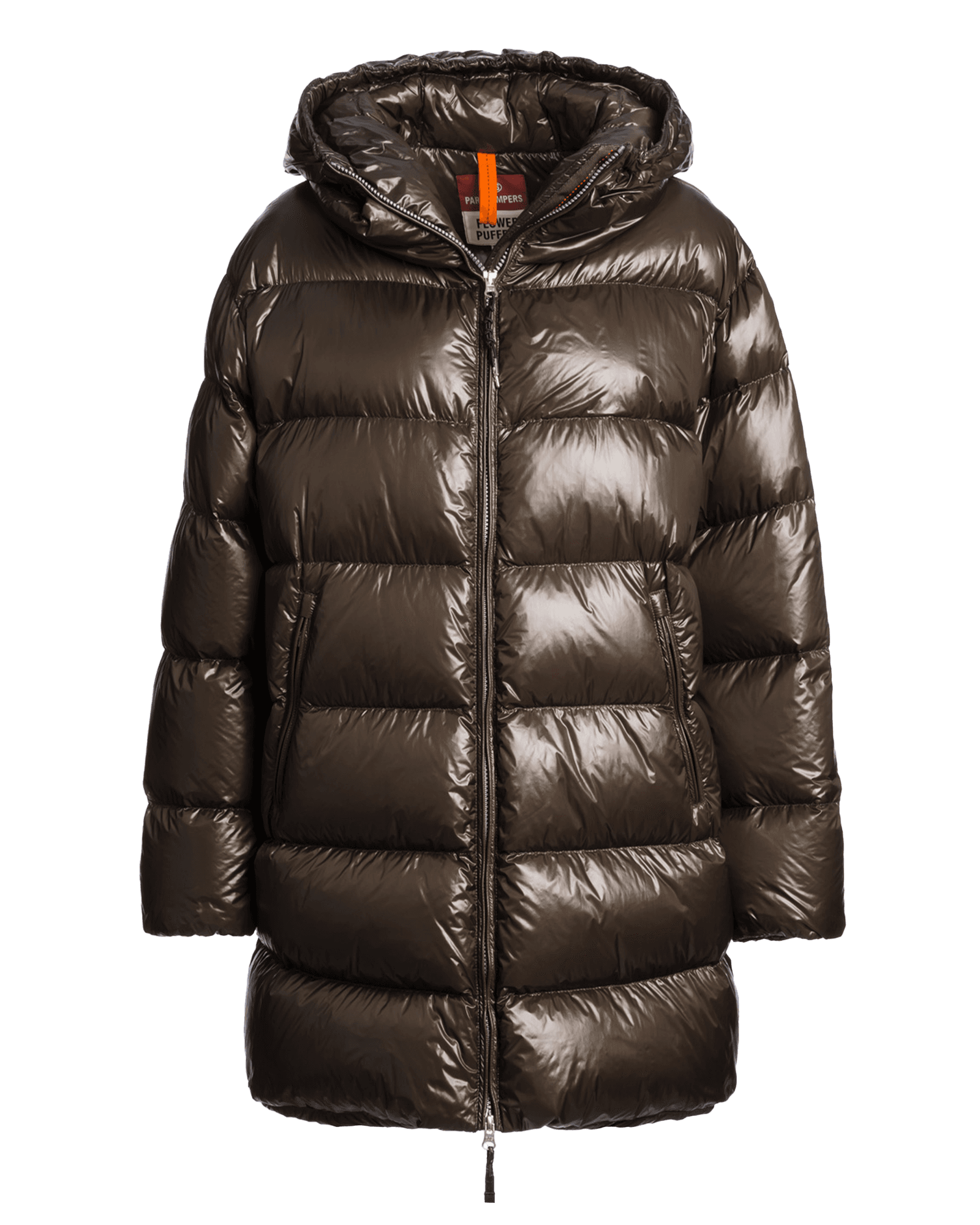 Ivonne Hooded Down Jacket W Earth Brown