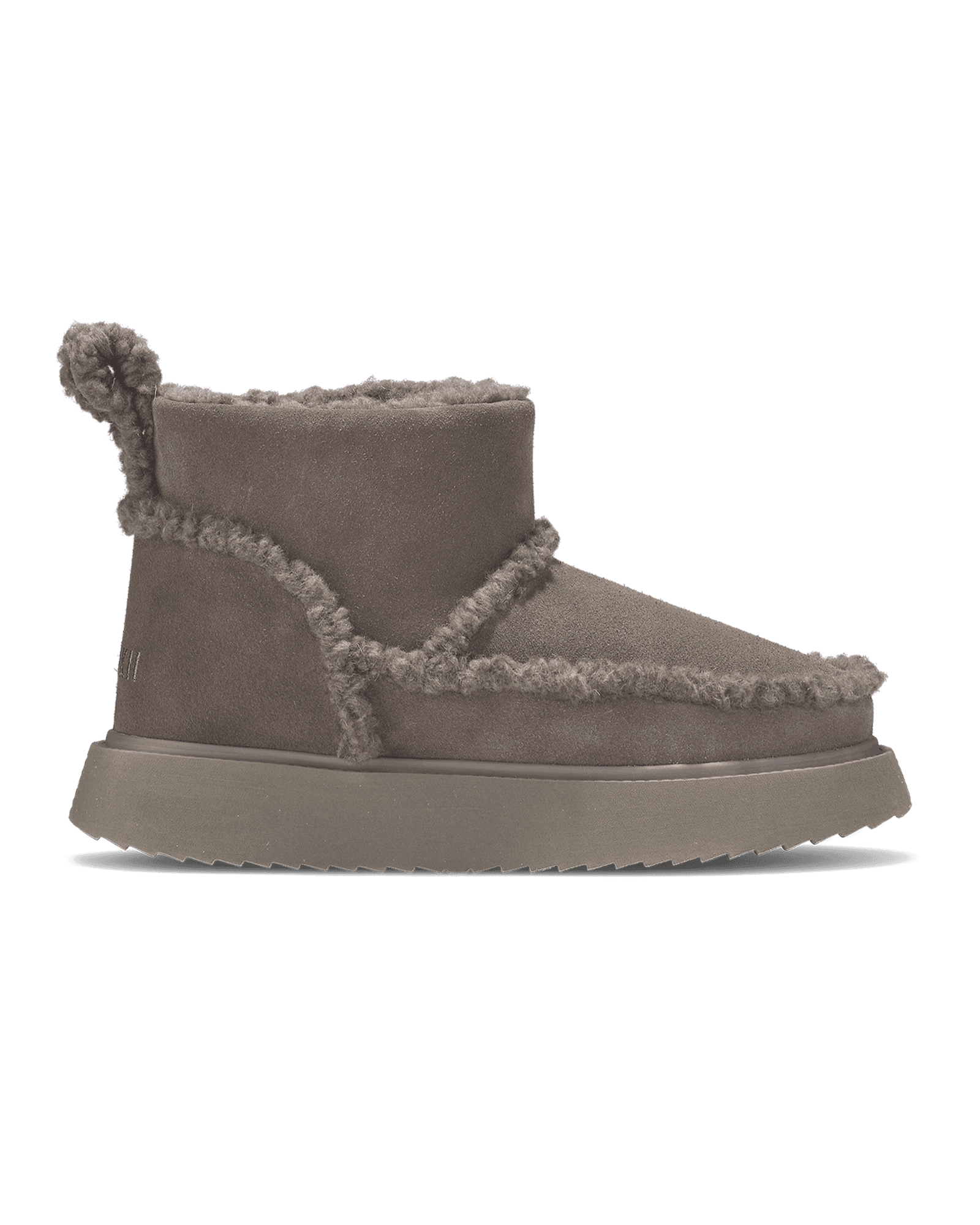 Shearling Micro W Taupe - Taupe