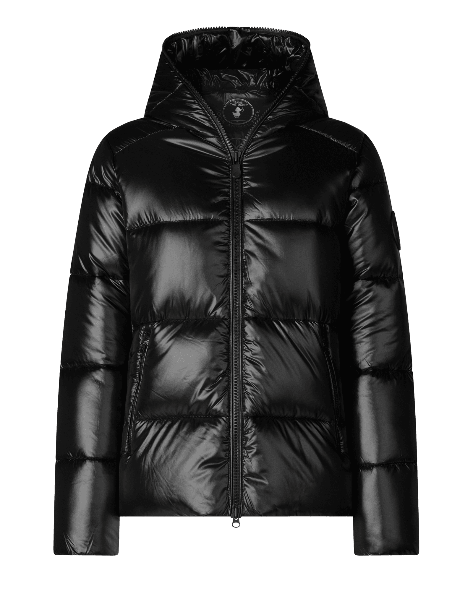 Lois Hooded Jacket W Black