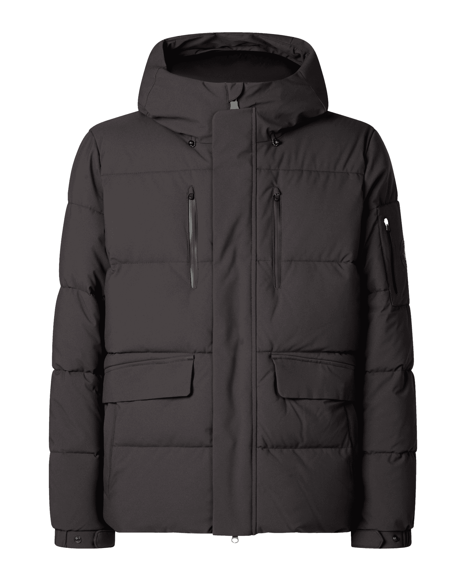 Alter Hooded Jacket M Brown Black